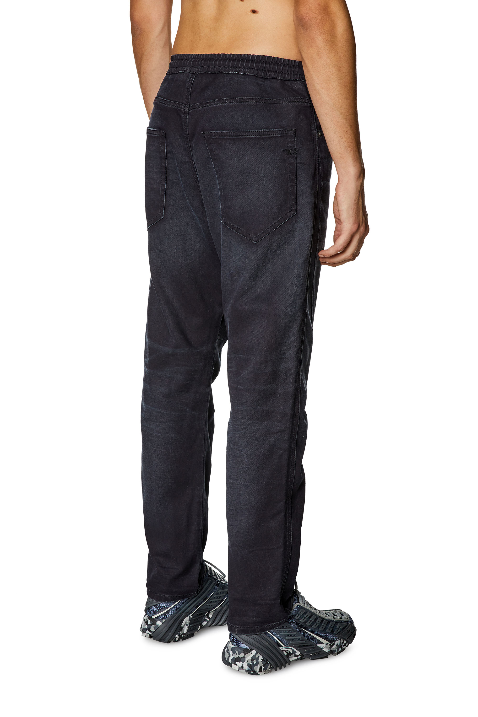 Diesel - Tapered 2040 D-Amage Joggjeans® 068HR, Black/Dark grey - Image 2