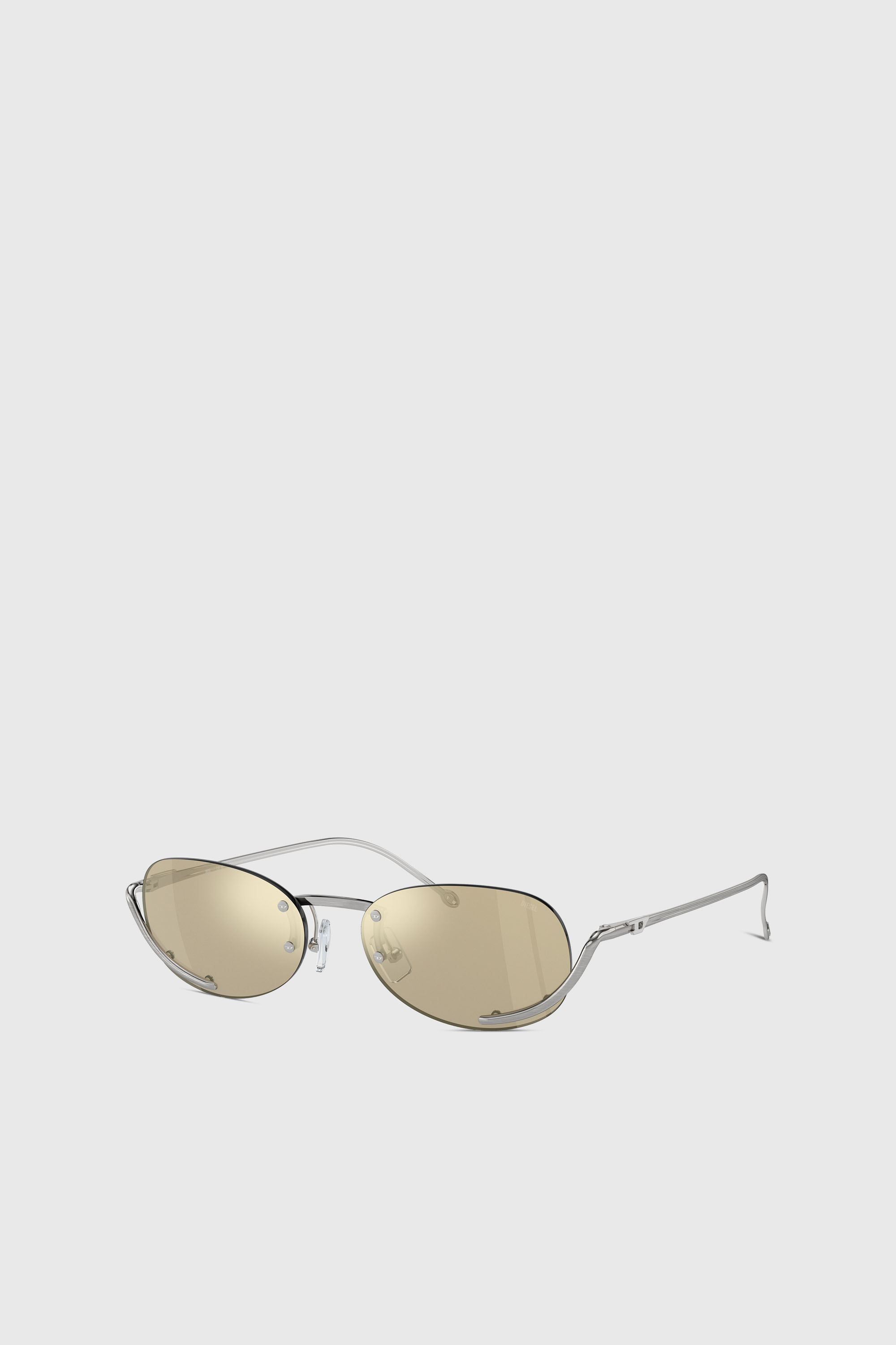 Diesel - 0DL1004, Unisex Ovaler Modell Brille in Gelb - 5
