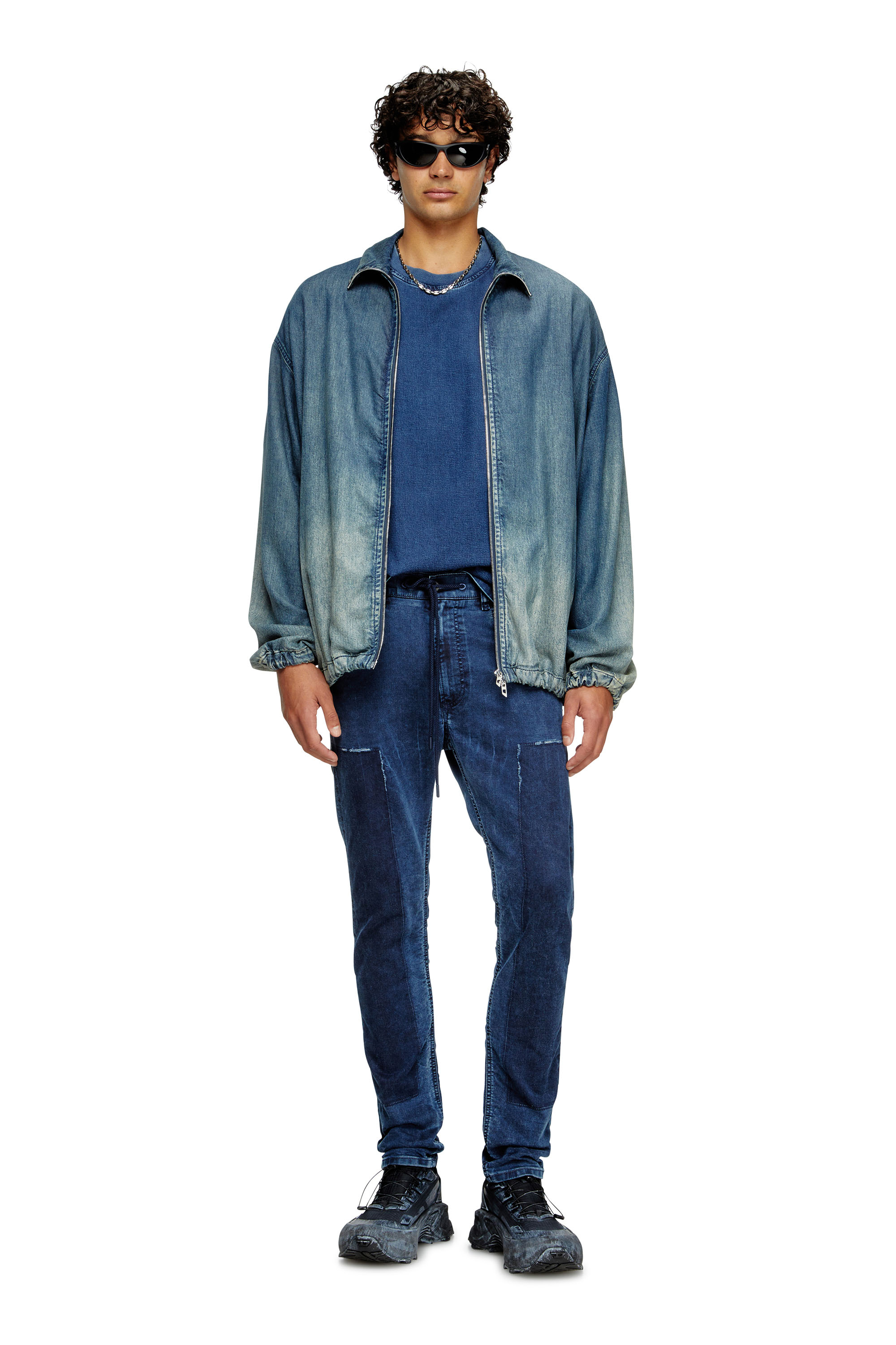 Diesel - Herren Regular 2030 D-Krooley Joggjeans® 09M36, Dunkelblau - 2