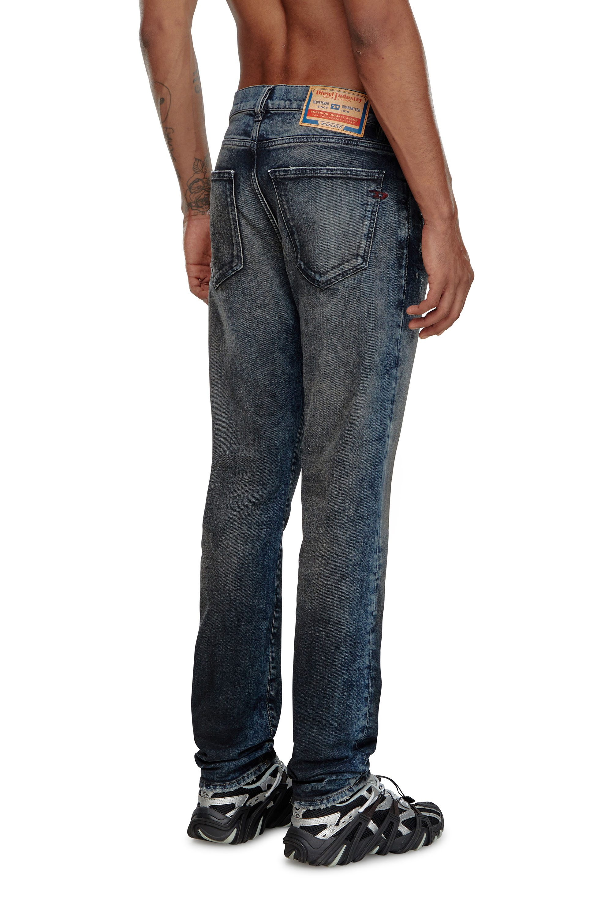 Diesel - Herren Slim Jeans 2019 D-Strukt 09H54, Dunkelblau - 4