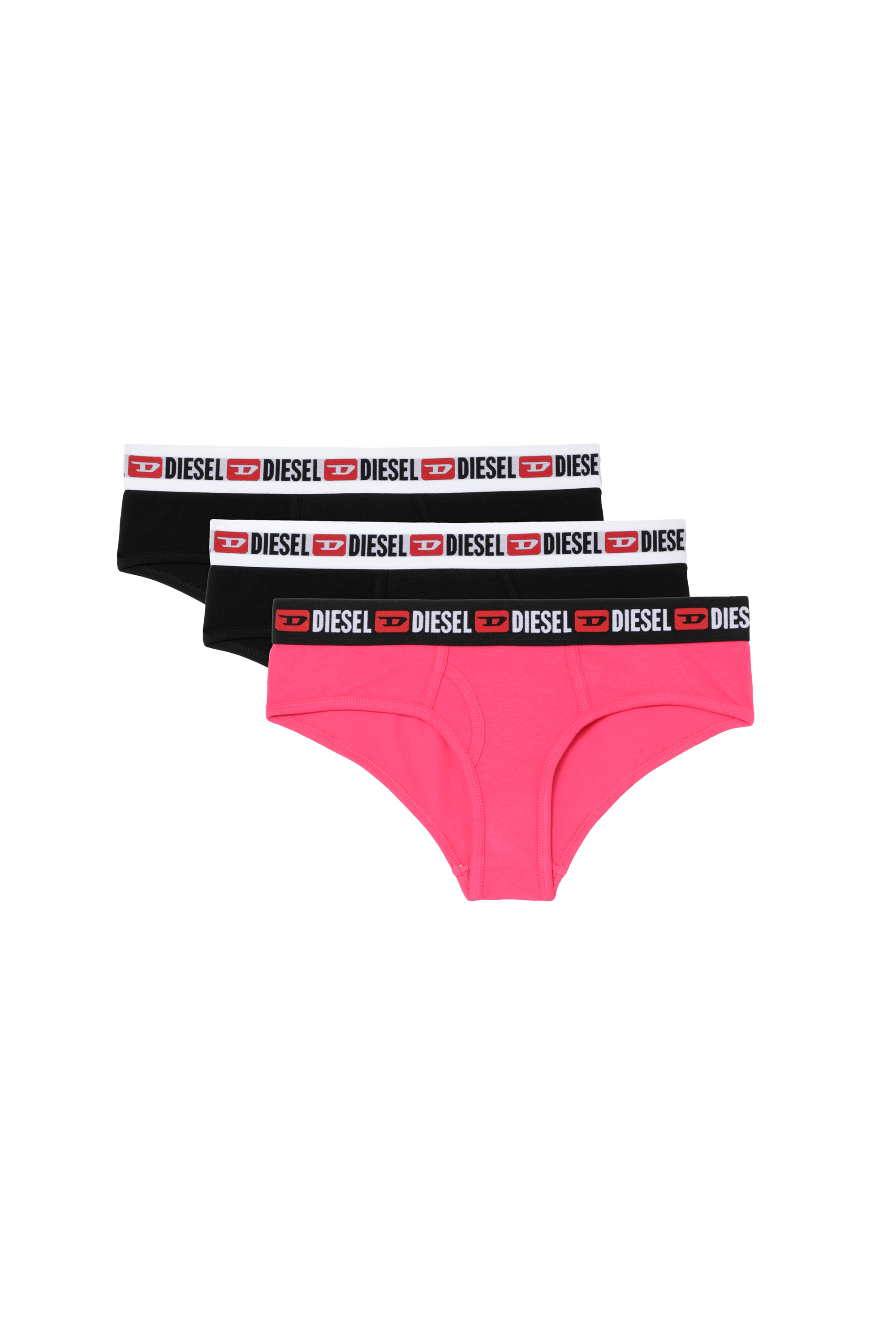 UFPN-OXY-THREEPACK, Black/Pink - Panties