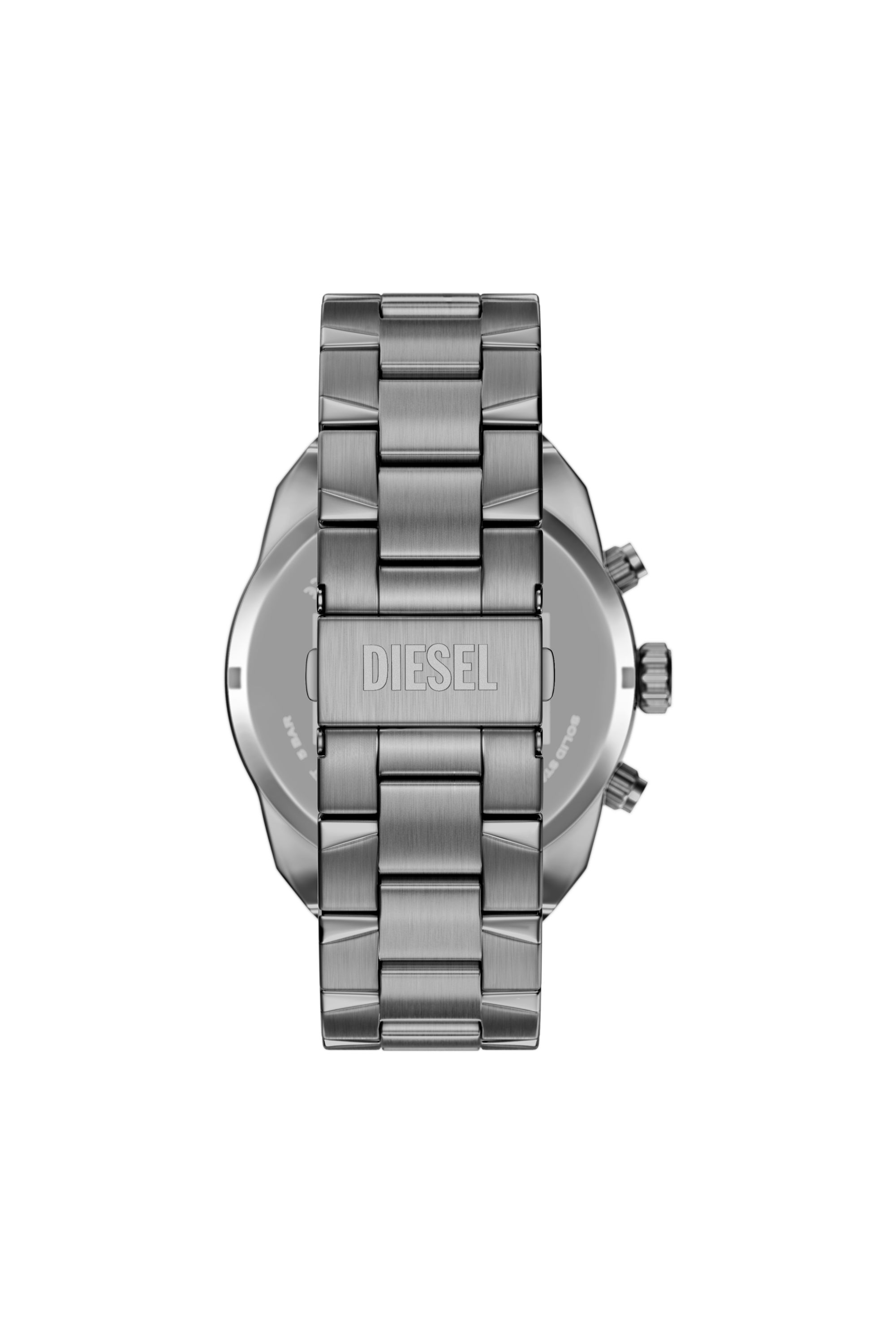 Diesel - DZ4724 WATCH, Herren Spiked Uhr aus Edelstahl in Gunmetal-Optik in Dunkelgrau - 2