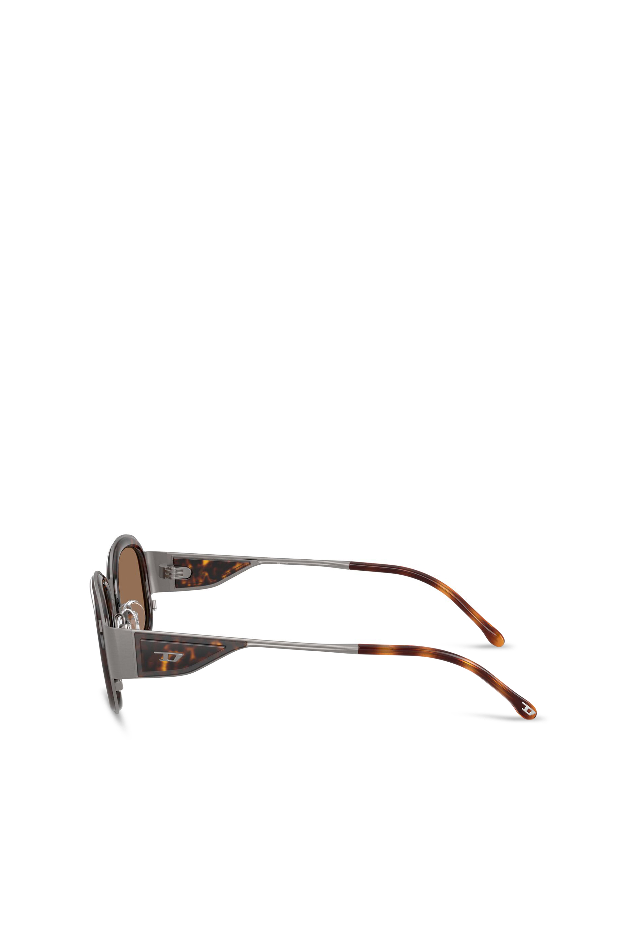 Diesel - 0DL1020, Unisex Quadratische Sonnenbrillen in Braun - 4