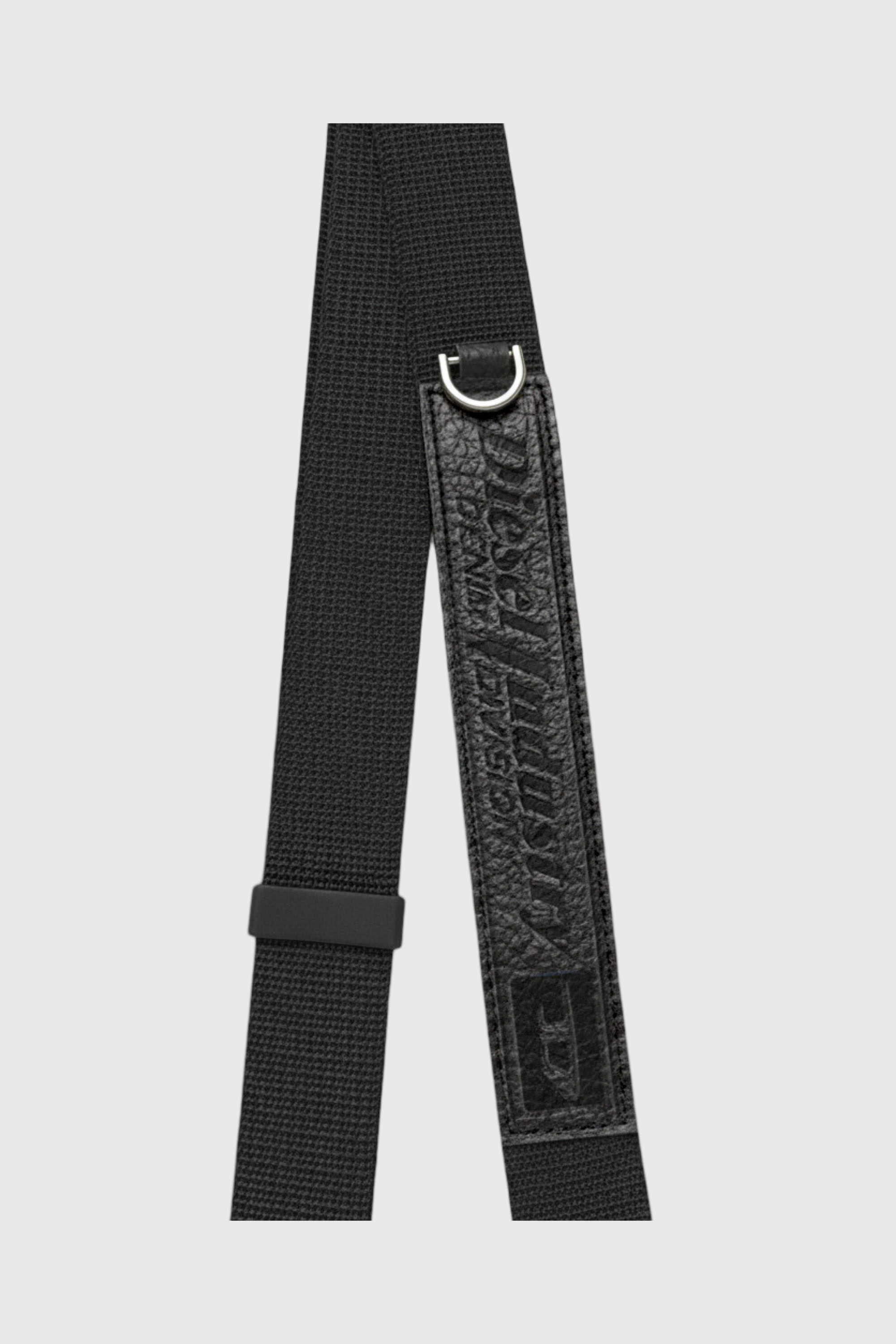 Diesel - 60658 UNIVERSAL STRAP, Tracolla a collana Flag D per smartphone Unisex in Nero - 4
