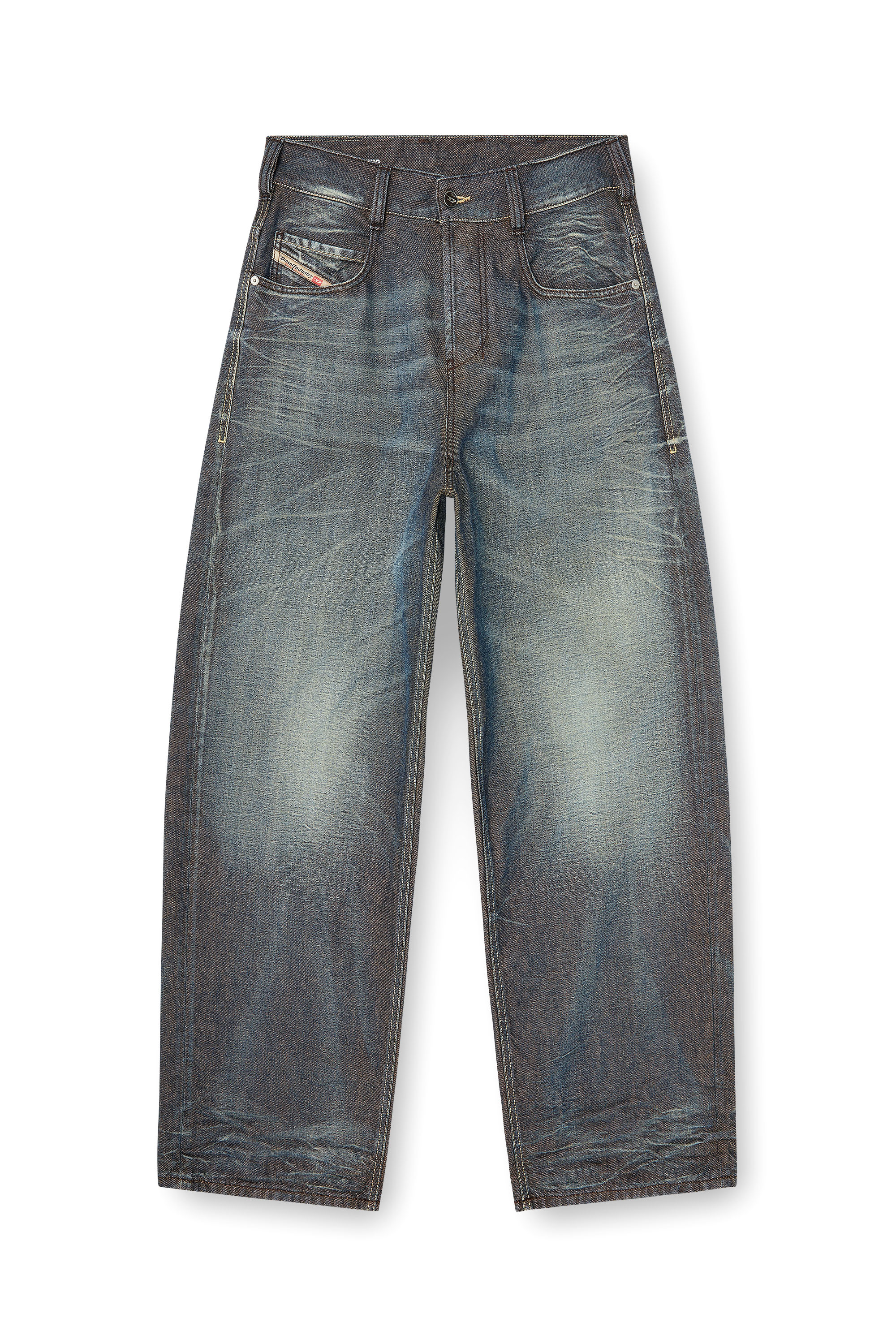 Diesel - Relaxed Jeans 1997 D-Enim-M 007EM Unisex, Blu Scuro - Image 3