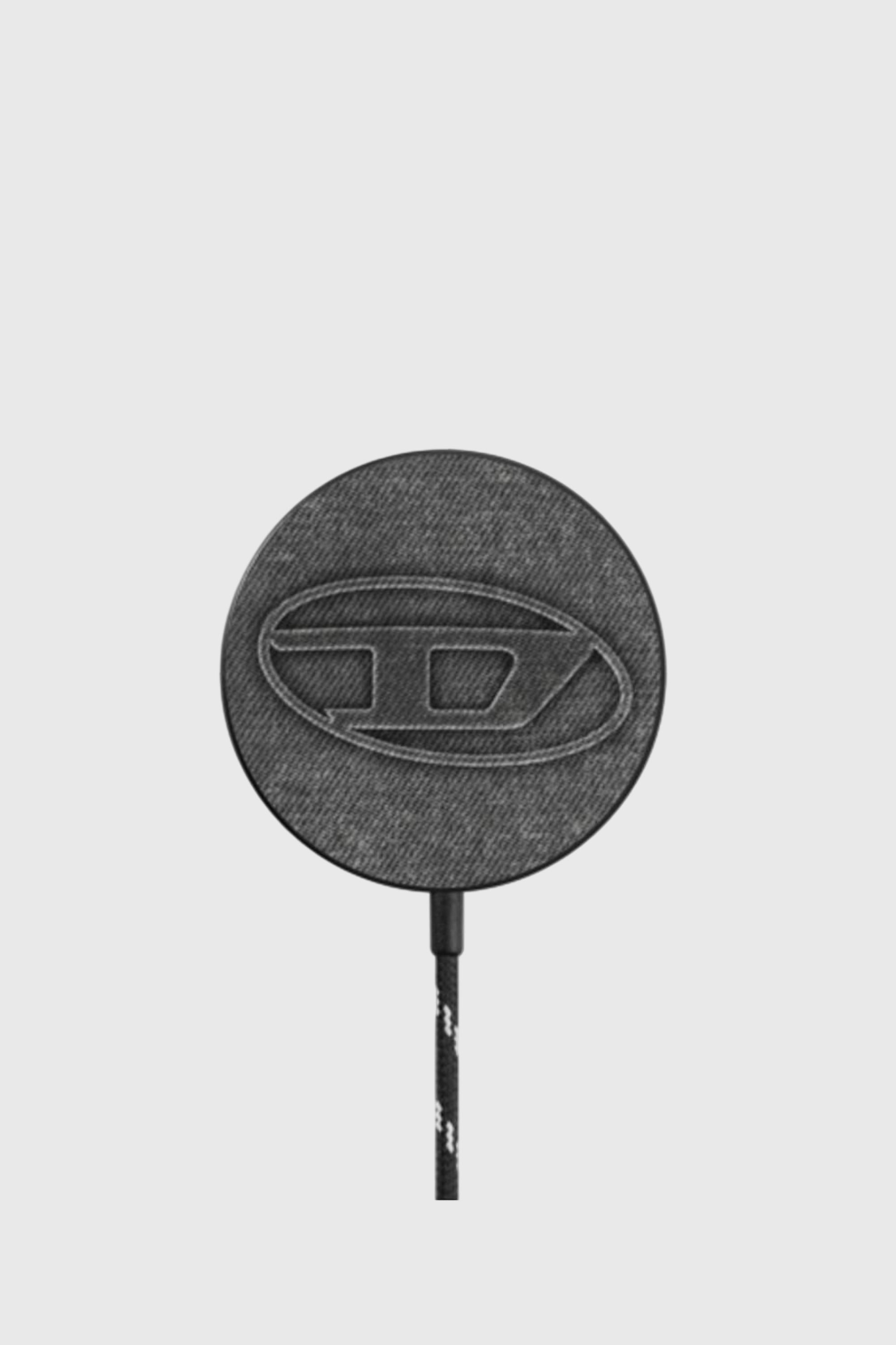 Diesel - 60621 CHARGER WIRELESS CHARGER, Chargeur Sans Fil MagSafe Oval D Mixte in Noir - 1