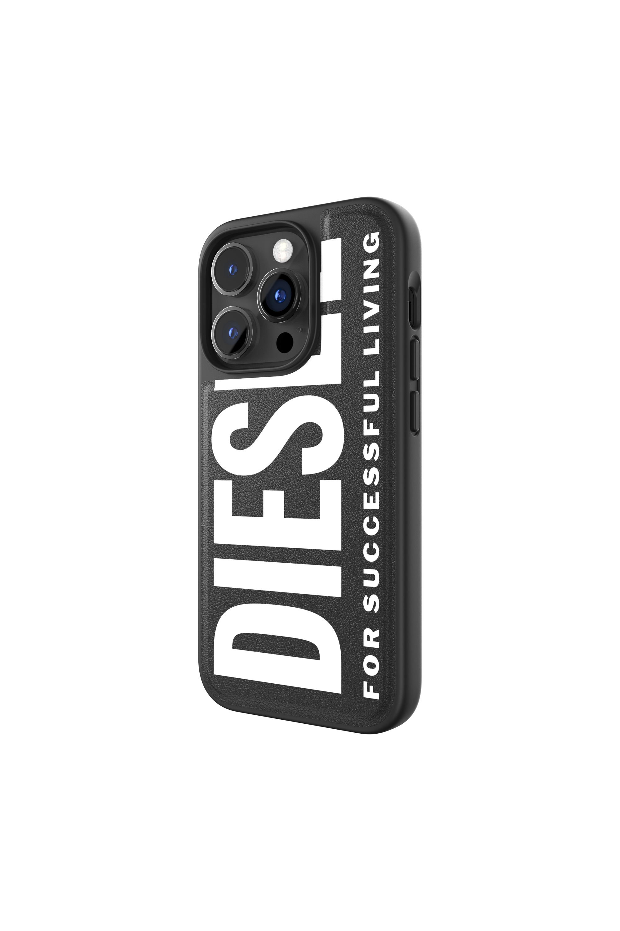 Diesel - 50257 MOULDED CASE, Coque moulée pur iPhone 14 Pro Mixte in Noir - 4