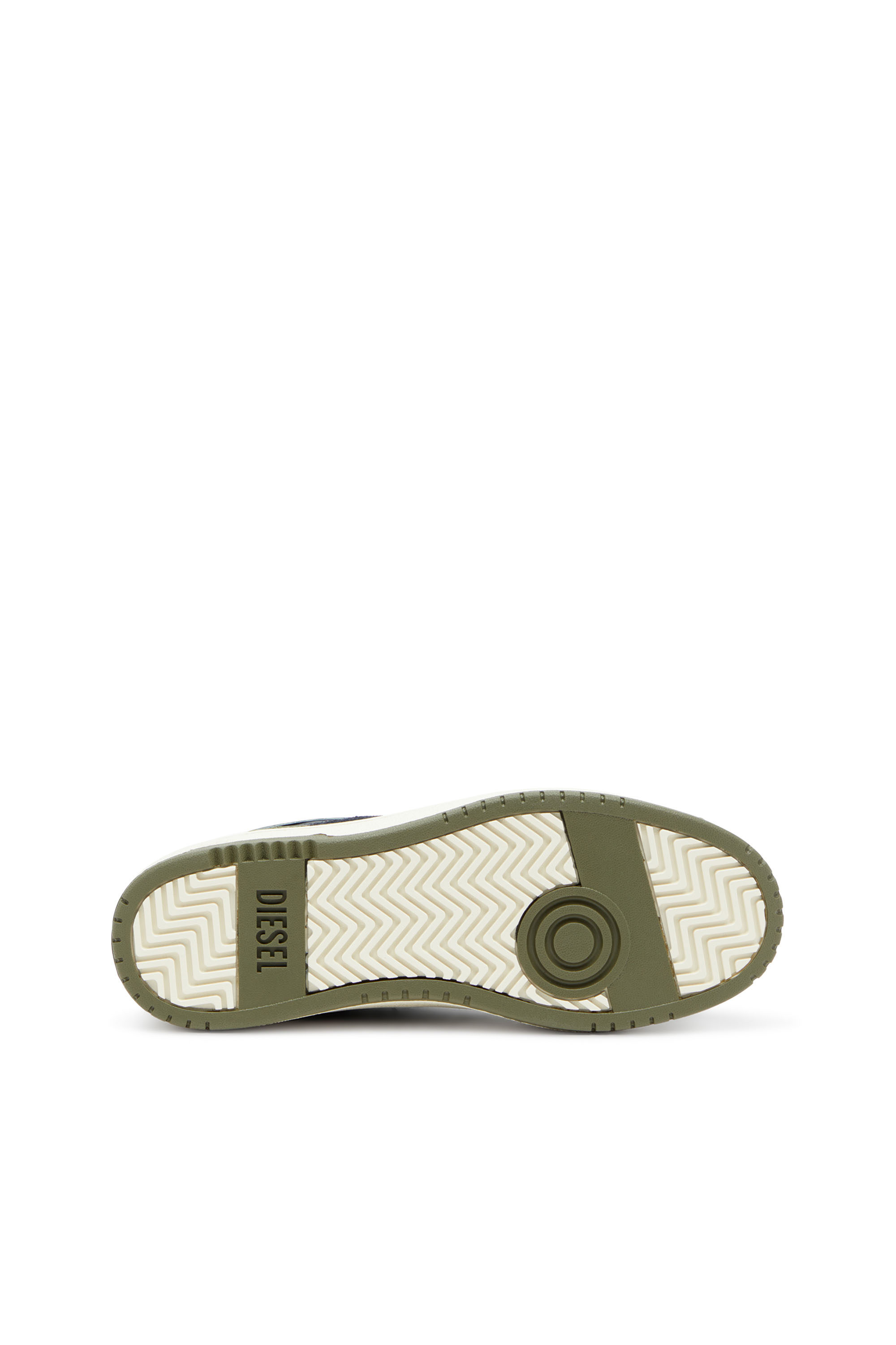 S-OVAL SKATE LOW, Bianco/Verde