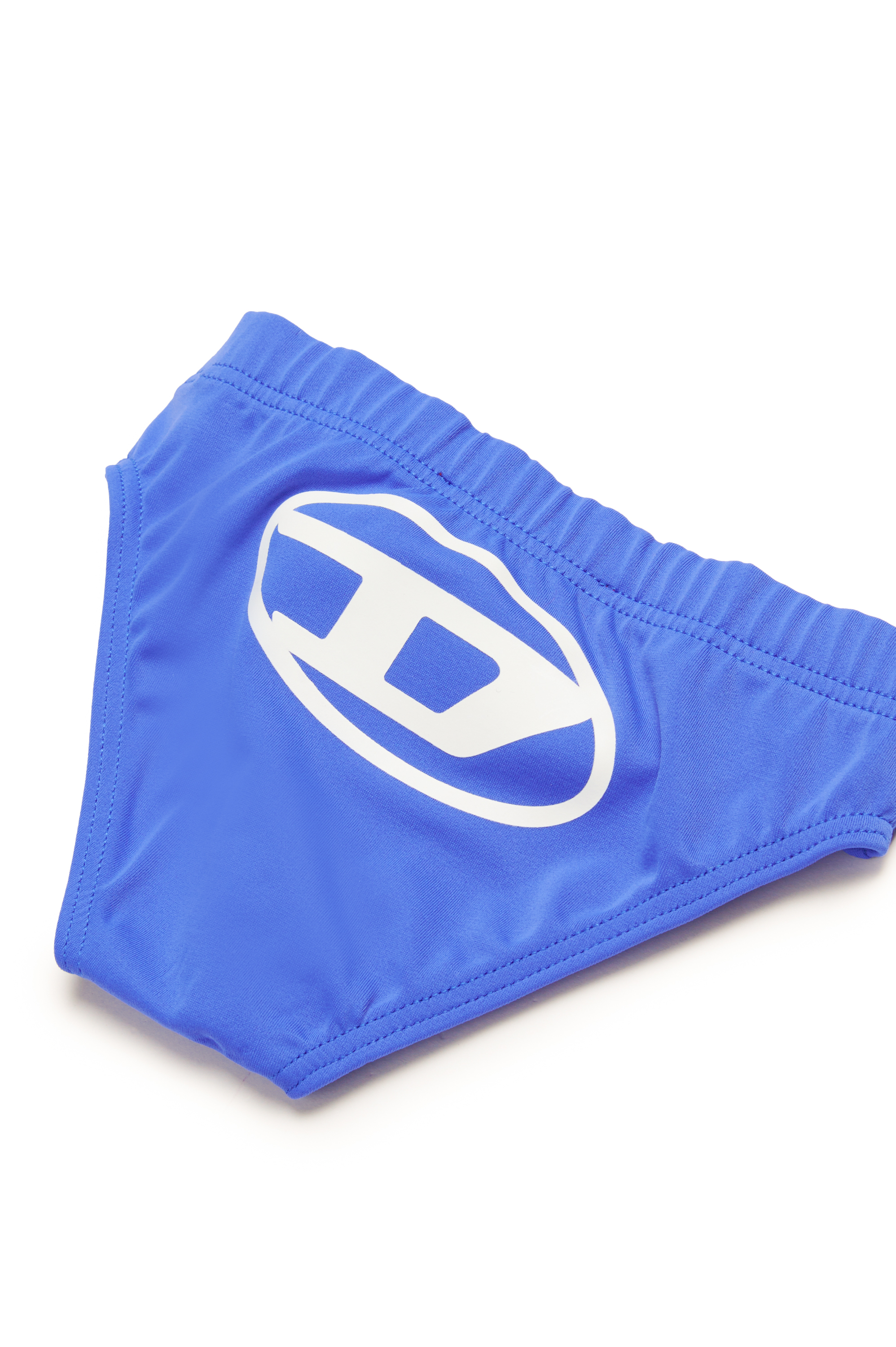 Diesel - MELLIB, Slip da bagno con stampa Oval D Uomo in Blu - 4