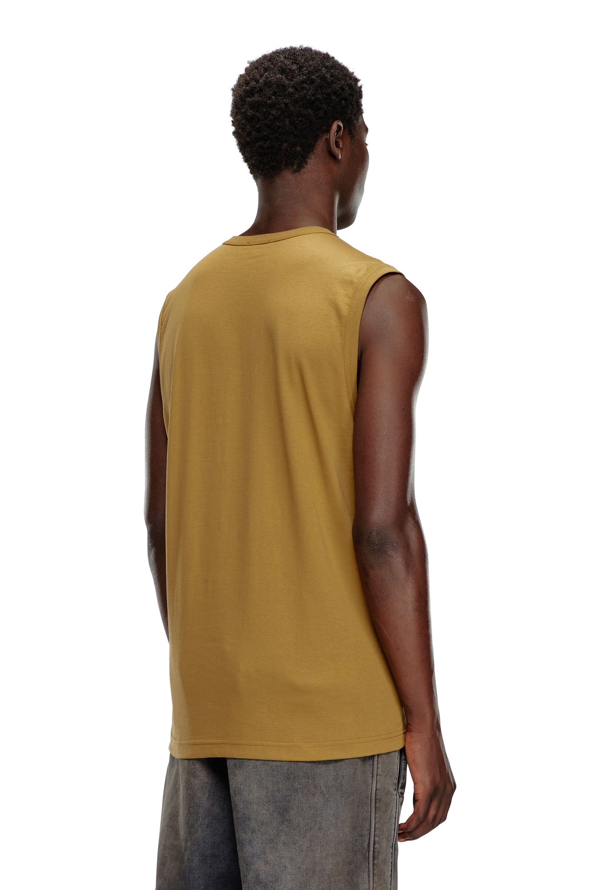 Diesel - T-BISCO-OD, Uomo Tank top with injection-moulded Oval D in ToBeDefined - Image 4