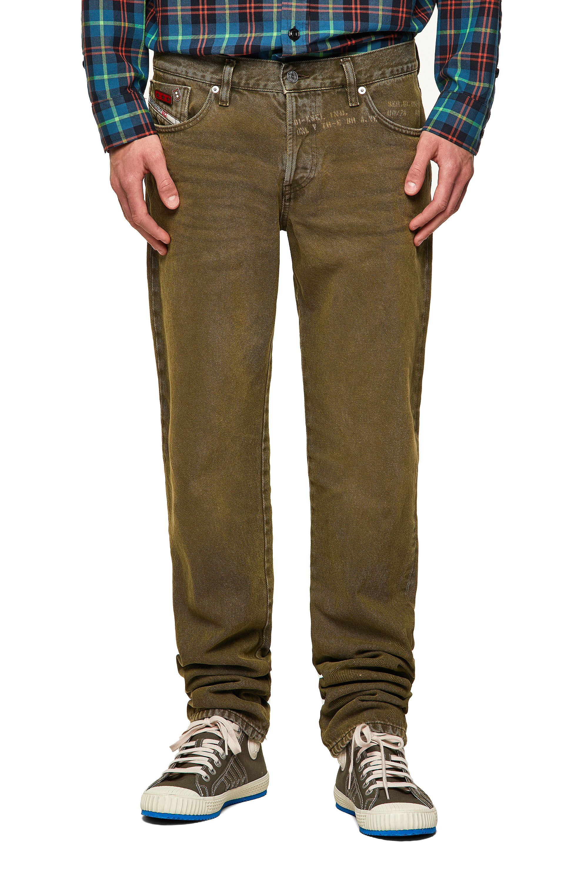 D-Kras 09A35, Vert Militaire - Jeans