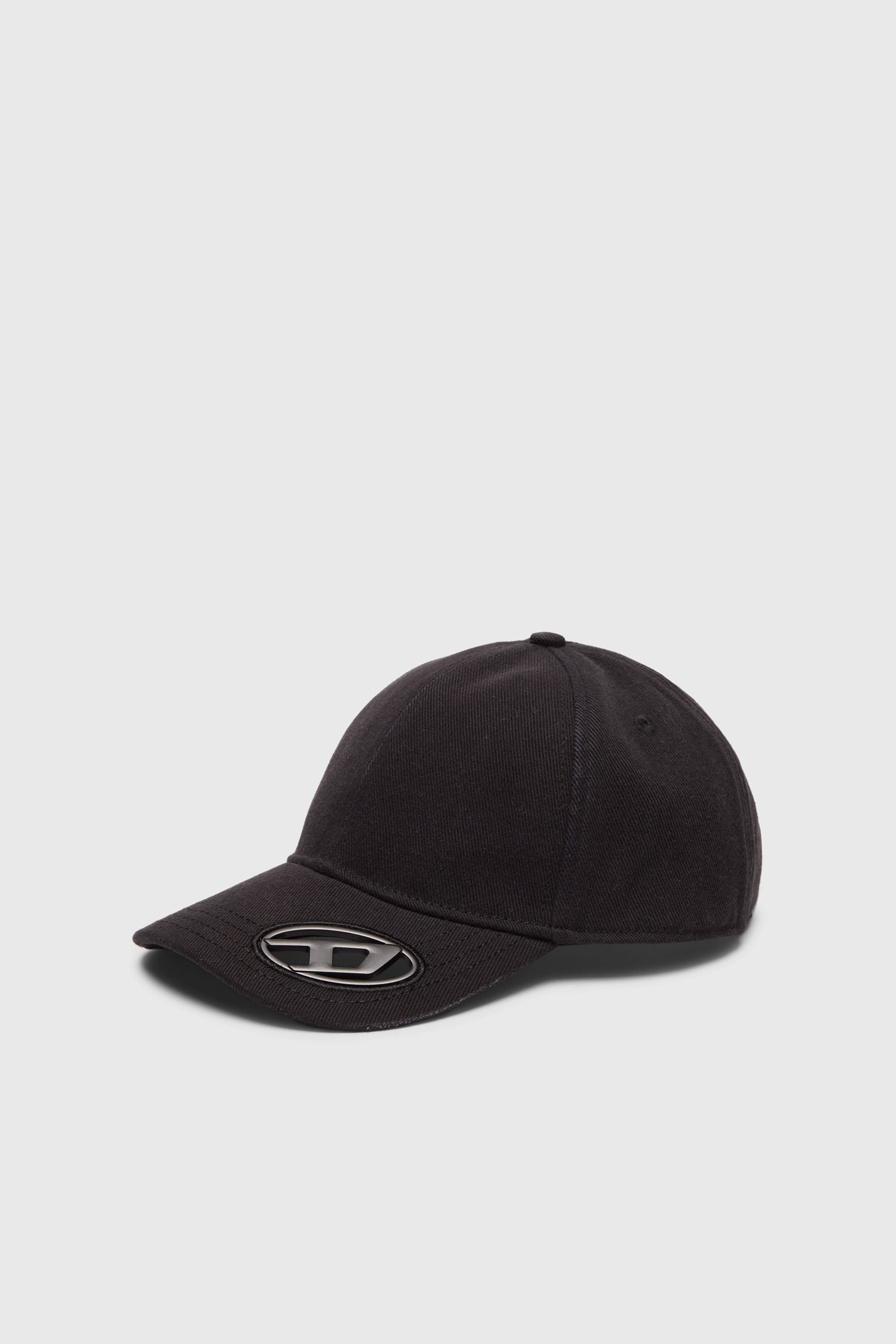 Diesel - C-PLAK, Herren Basecap mit Oval D-Plakette in Schwarz - 1