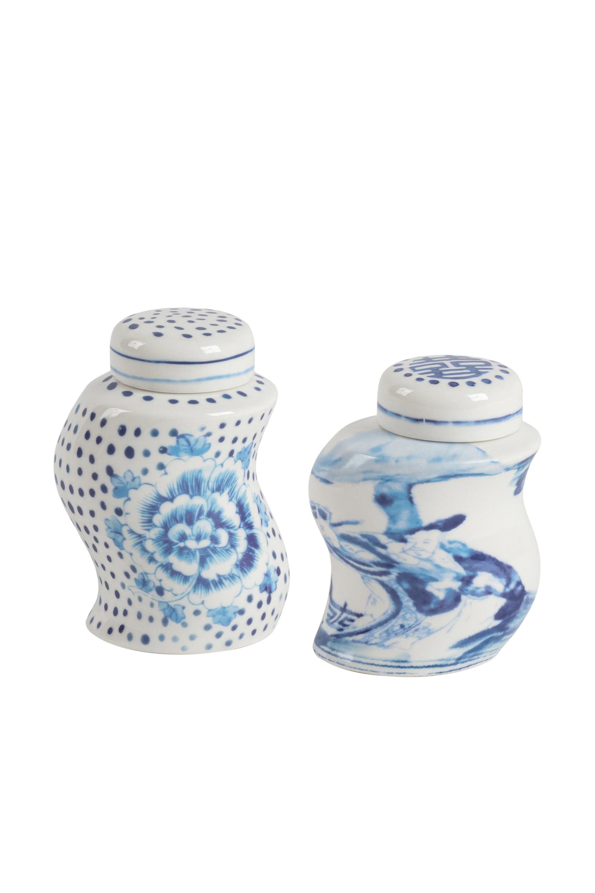 Diesel - 11289 PORCELAIN SPICES SHAKER SET "CLASS, Set in porcellana per spezie Unisex in Multicolor - 1