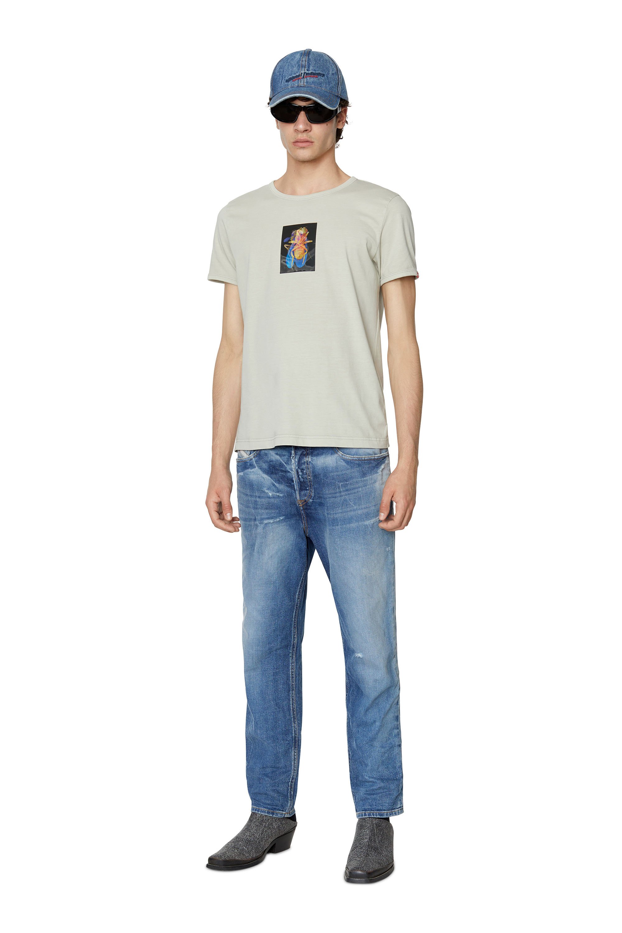 Diesel - 2005 D-FINING 09E16 Tapered Jeans, Blu medio - Image 6