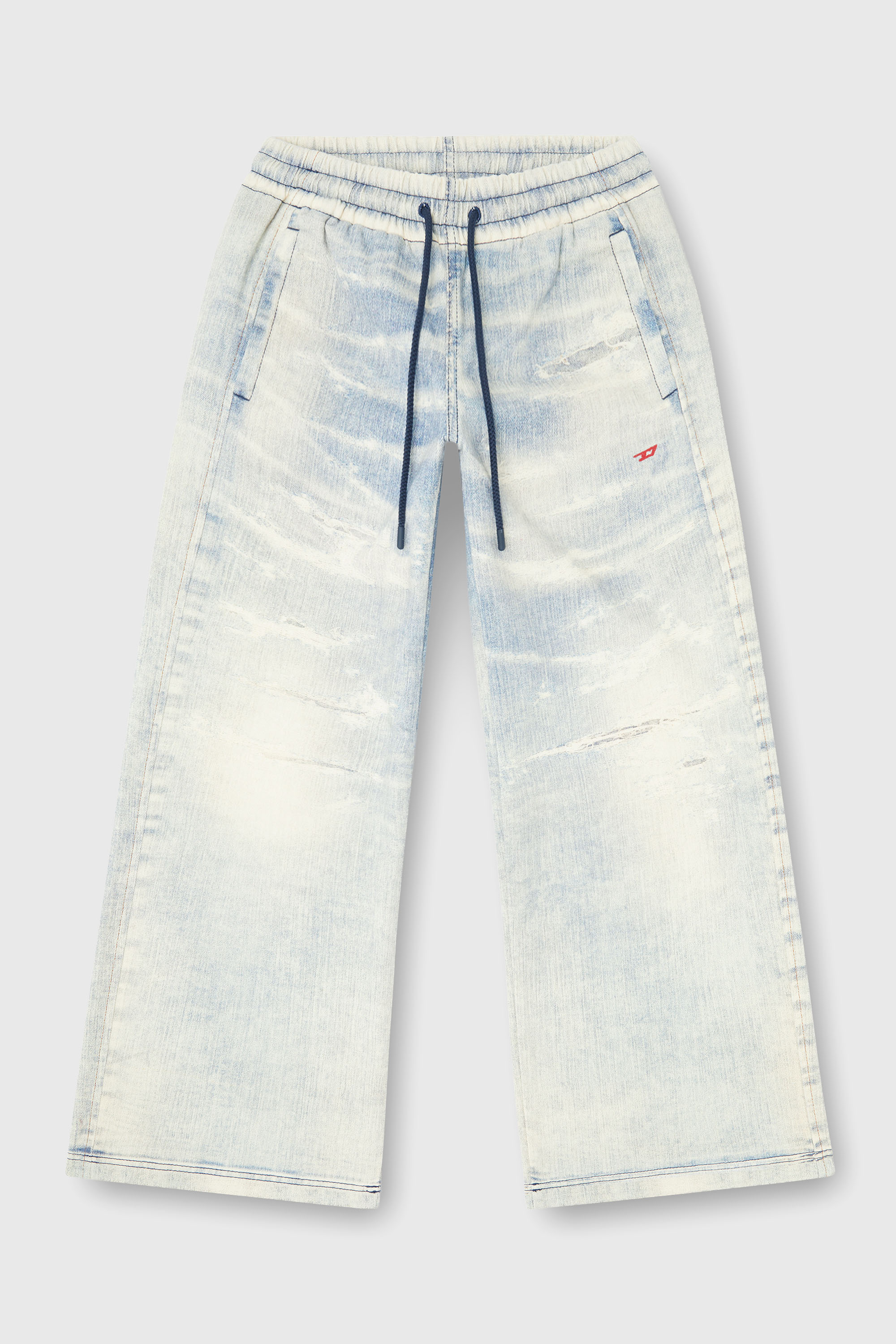 Diesel - Woman's Relaxed 2078 D-Ainty Joggjeans&reg; 068XM, Light Blue - 2