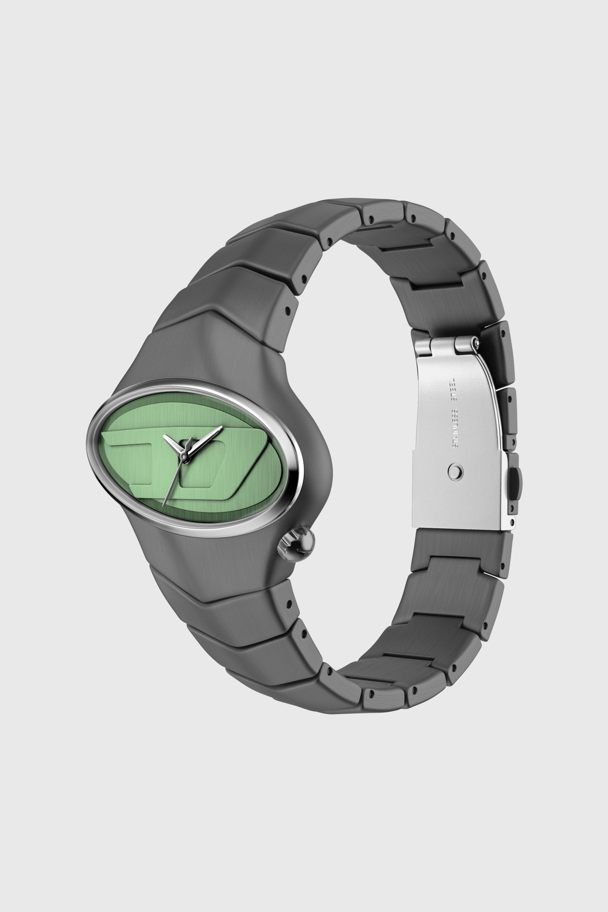Diesel - DZ2241 WATCH, Orologio D-Rush in acciaio gunmetal Uomo in Grigio - 2