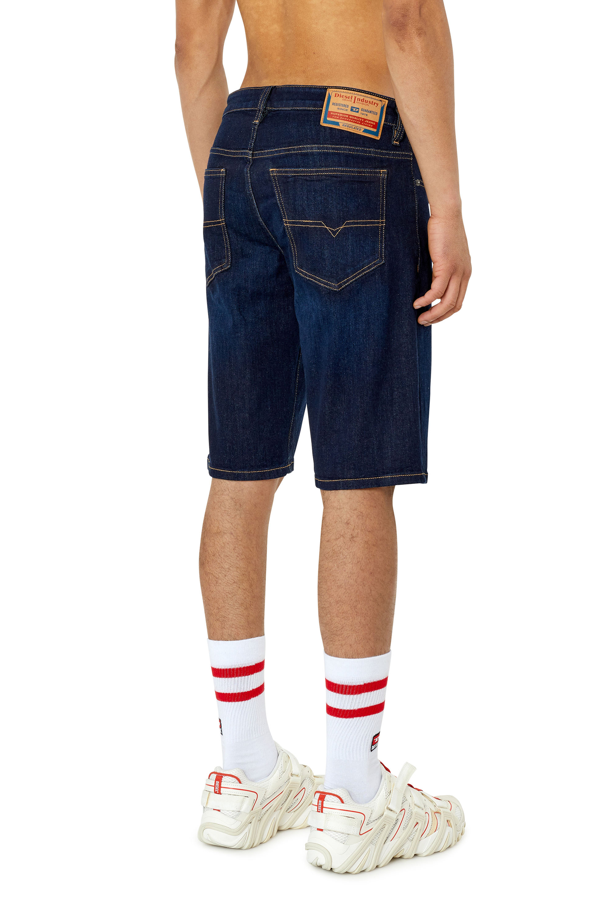 Diesel - SLIM-SHORT, Bleu Foncé - Image 4