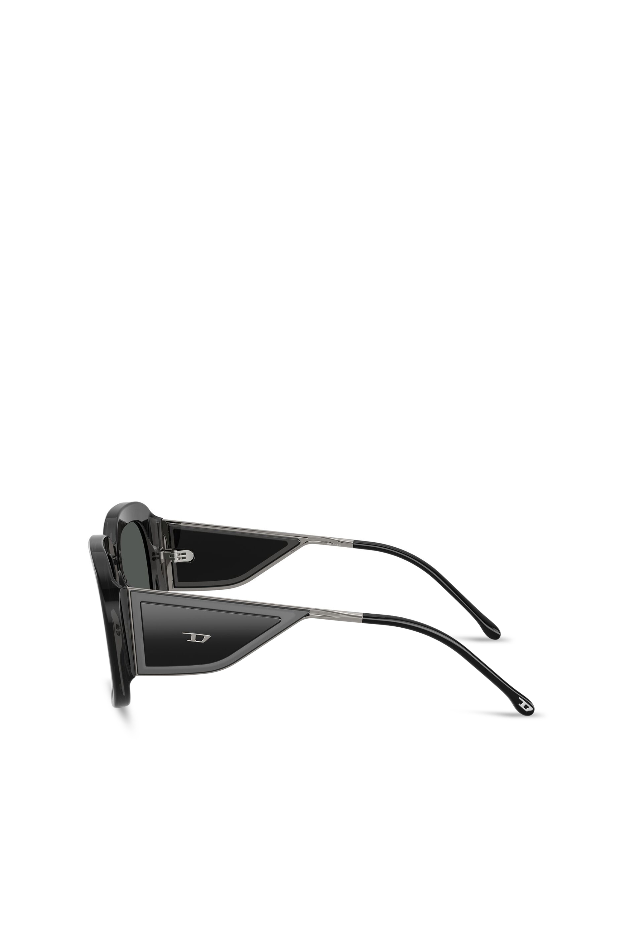 Diesel - 0DL2015U, Lunettes de soleil carr&eacute;es Mixte in Noir - 2