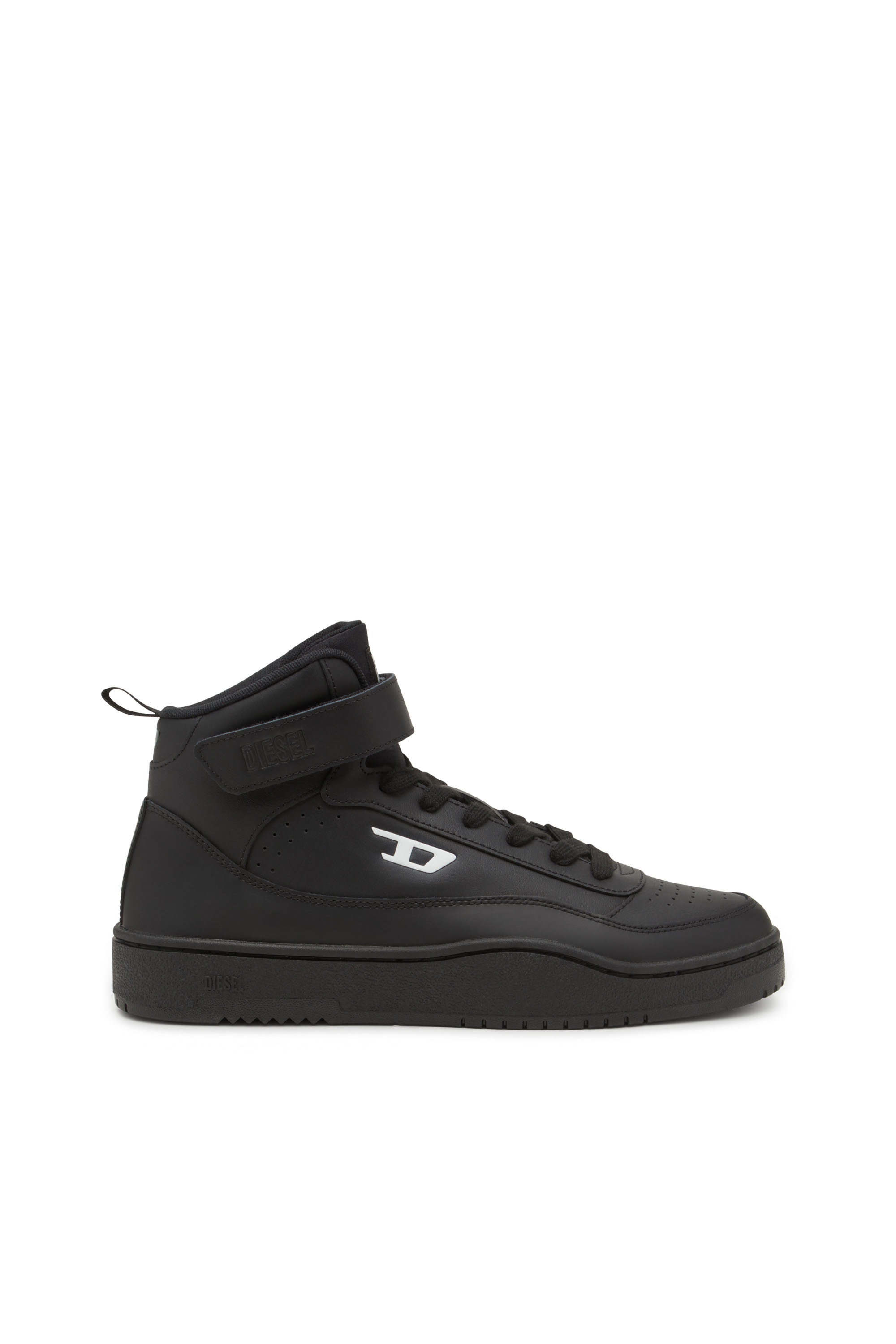 Diesel - S-TRACKER-D MID, Sneakers mi-hautes Homme in Noir - 1