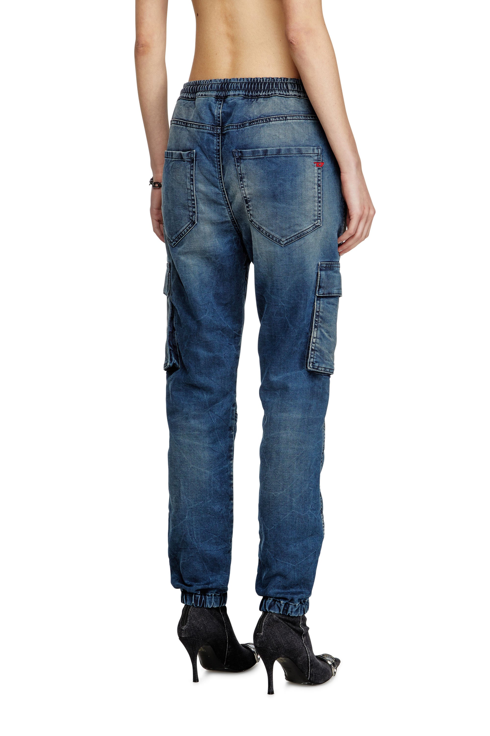 Diesel - Regular 2051 D-Ursy Joggjeans® 068PI Femme, Bleu moyen - Image 4