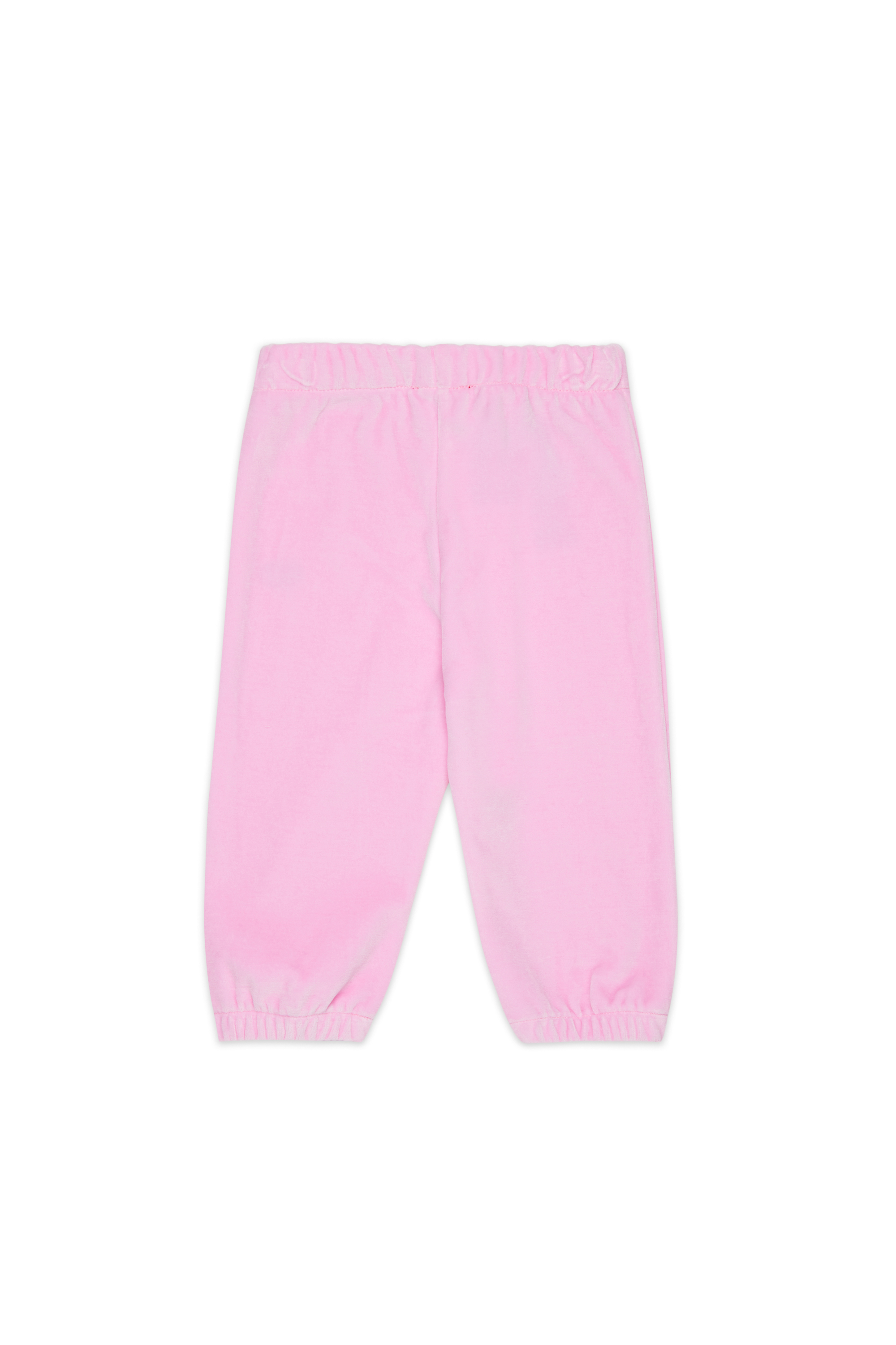 Diesel - PHENIB, Pantalon de surv&ecirc;tement en velours avec broderie Oval D Homme in Rose - 2