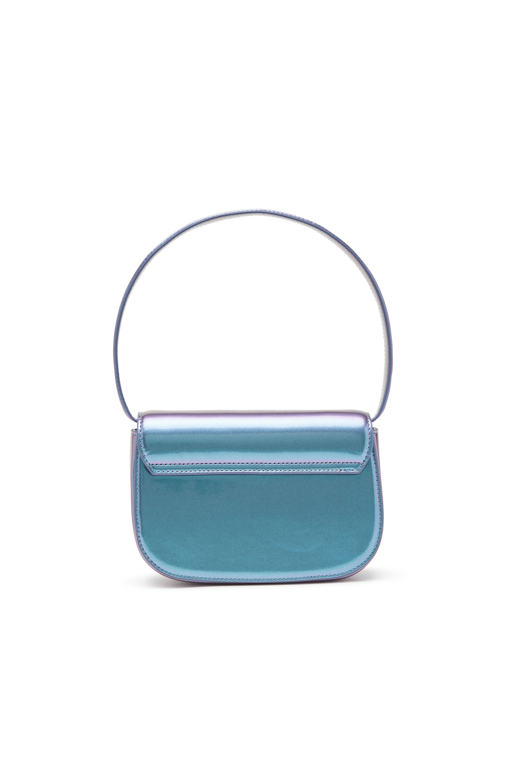 Diesel - 1DR, Woman's 1DR-Iconic shoulder bag with iridescent effect in Azure - 2