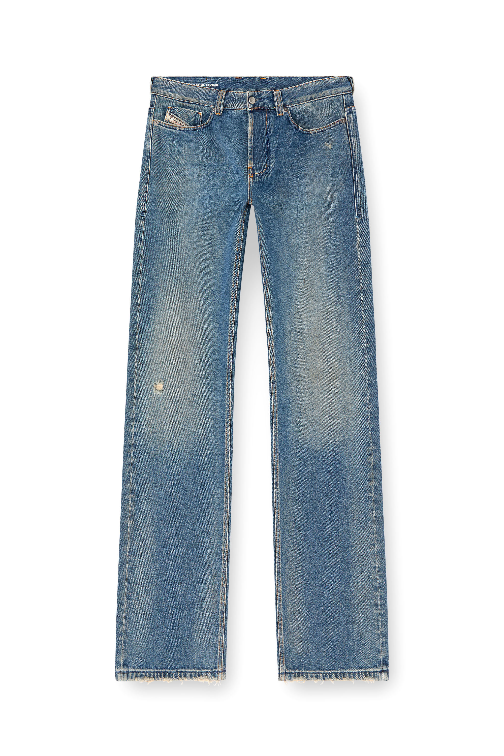 Diesel - Relaxed Jeans 1980 D-Eeper 09J79 Uomo, Blu medio - Image 3