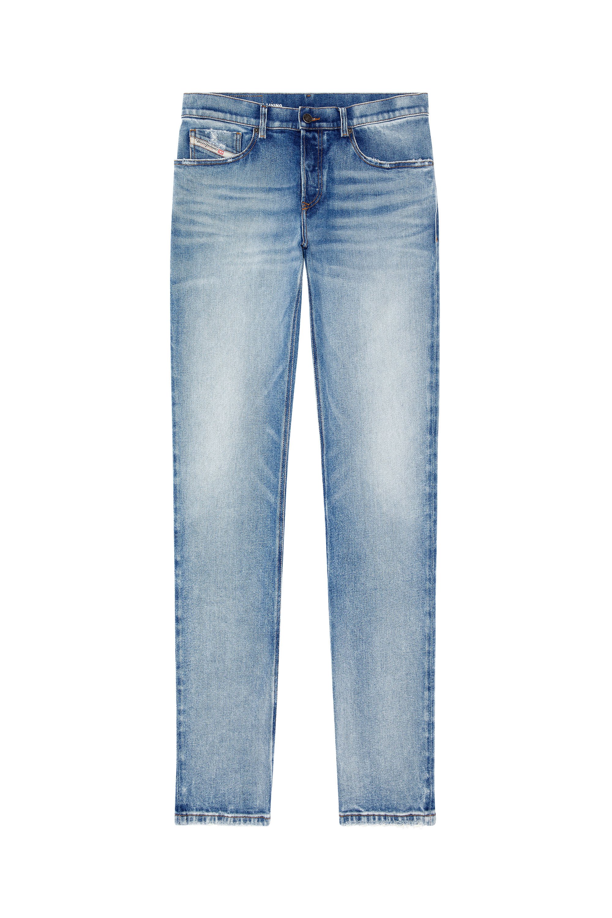 Diesel - Tapered Jeans 2023 D-Finitive 09G24, Blu Chiaro - Image 5