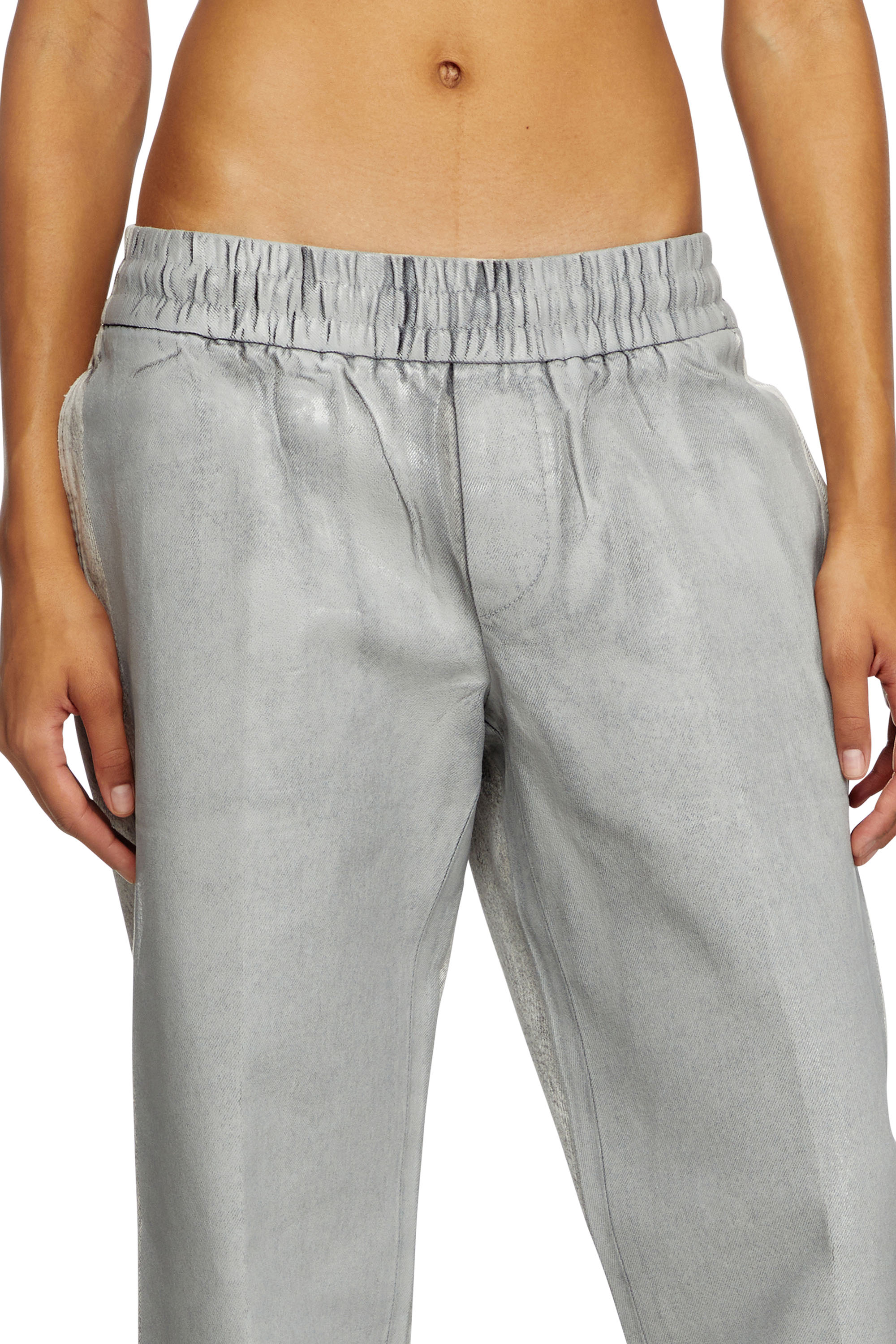 Diesel - Regular Jeans D-Drey 007AH Donna, Grigio - Image 3