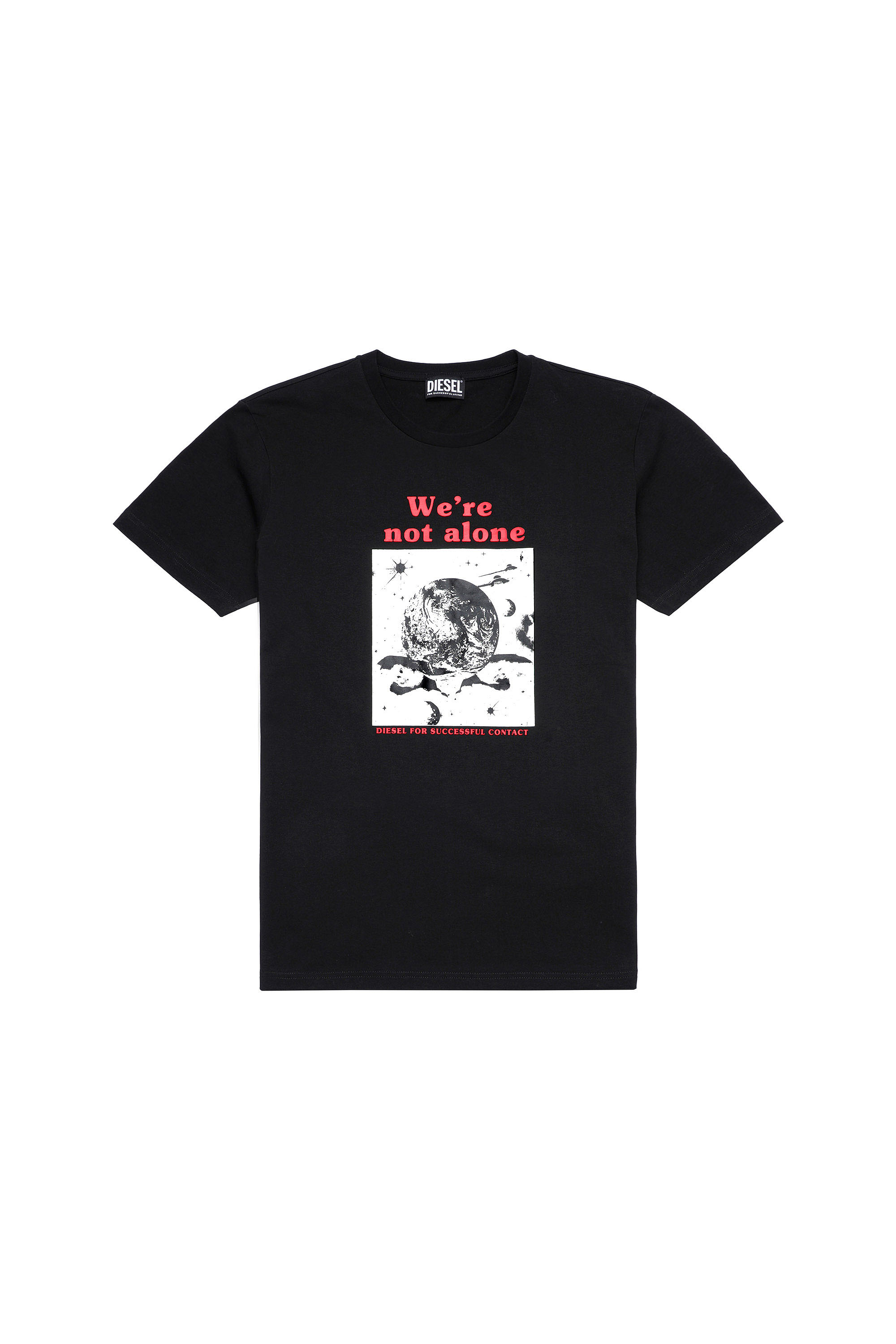 T-DIEGOS-B19, Schwarz - T-Shirts