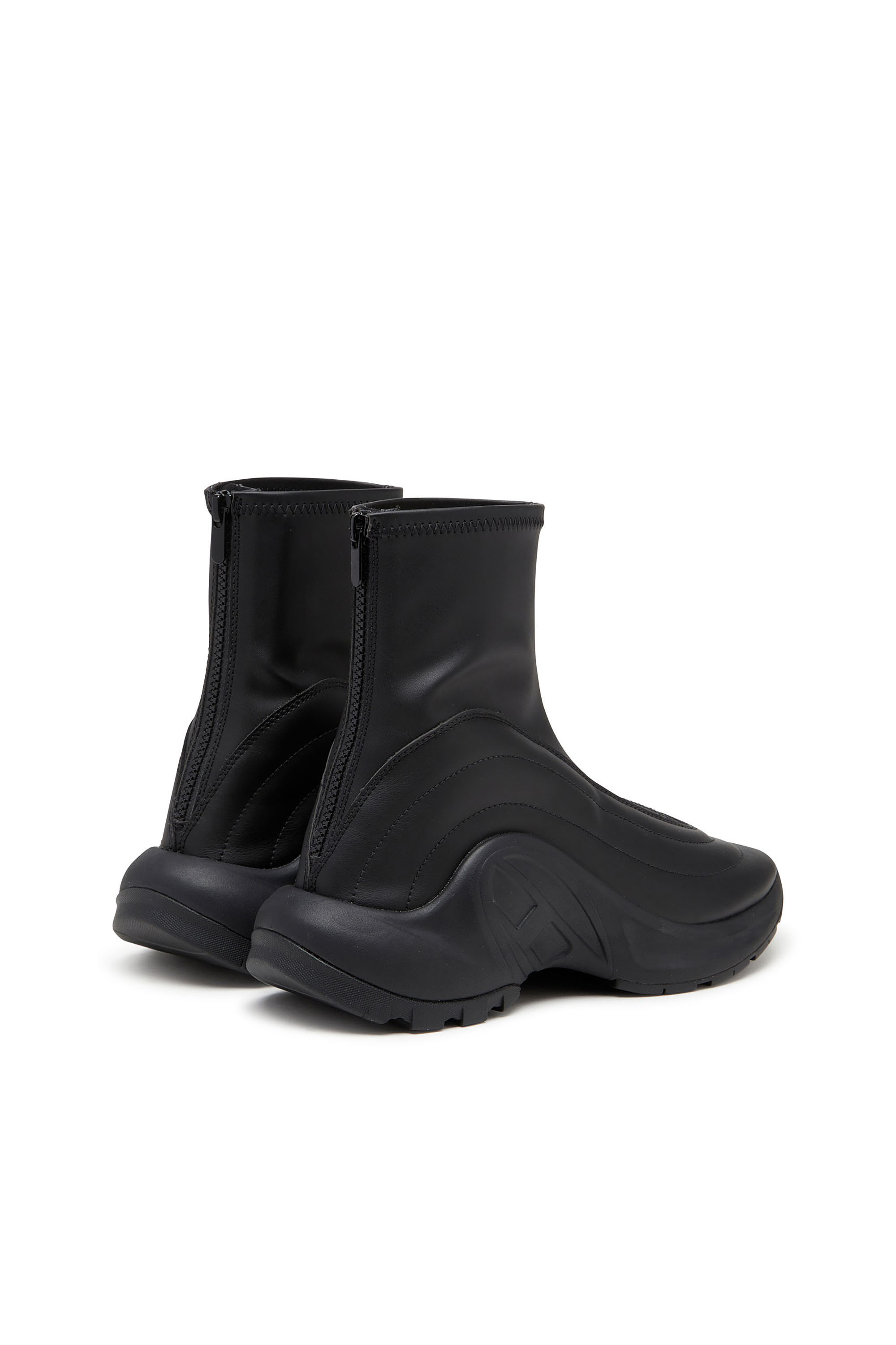 Diesel - S-D-RUNNER BOOTIE X, Unisex S-D-Runner - Sneaker in Schwarz - 3