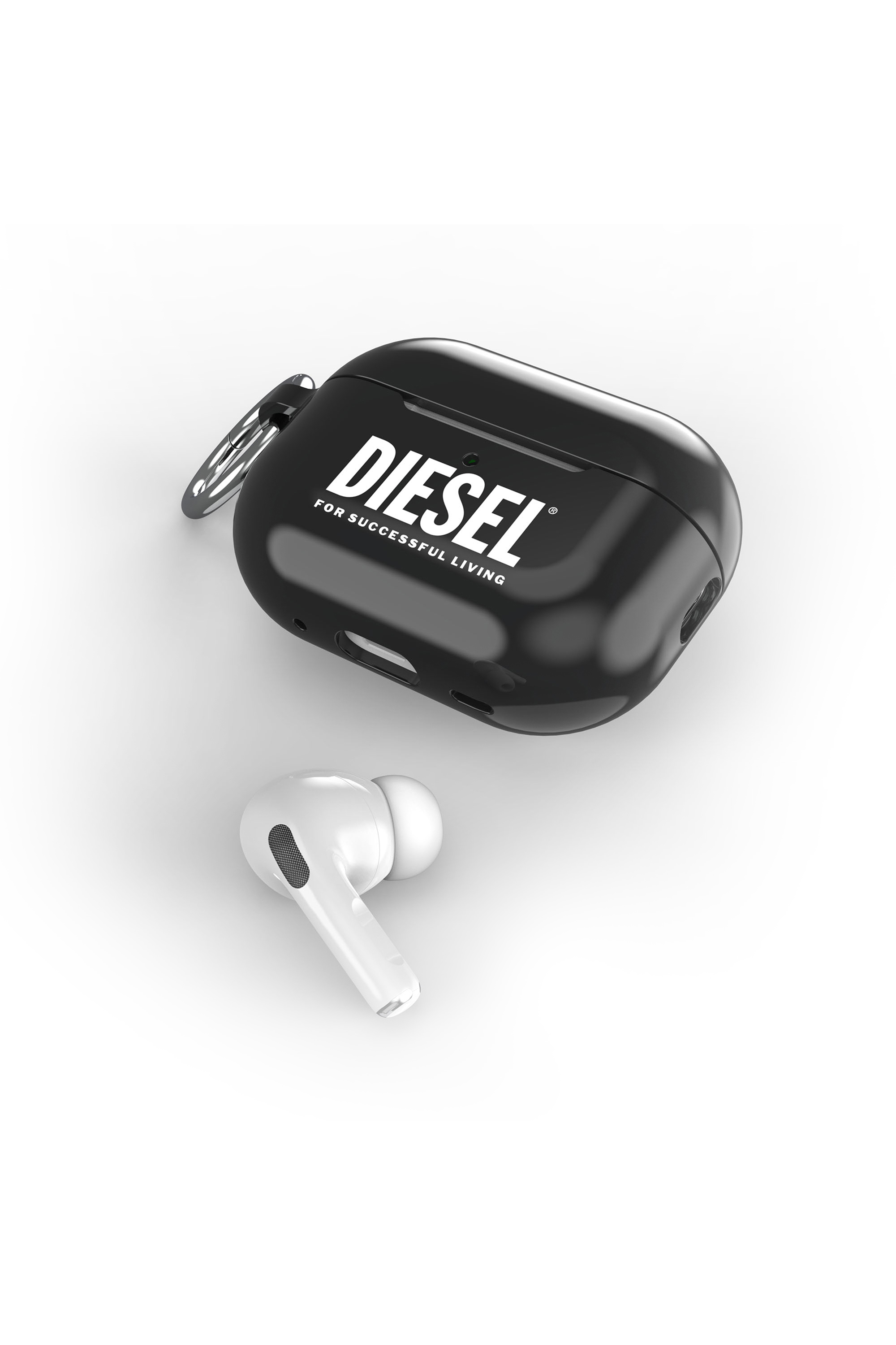 Diesel - 60193 AIRPOD CASE, Unisex Biscotto Case for Airpods Pro / Pro 2 in Schwarz - 3