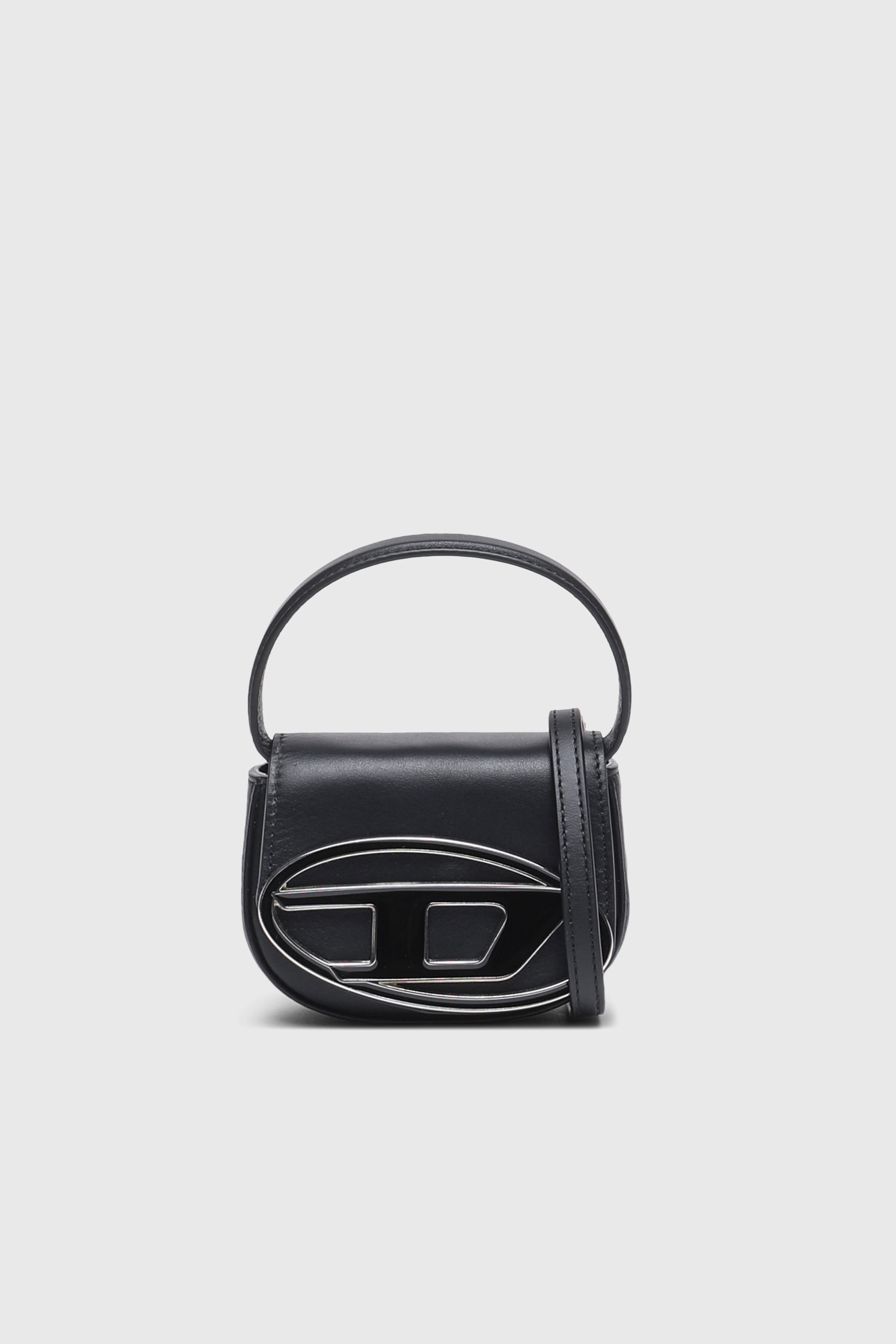 Diesel - 1DR XS, 1DR XS-Iconica mini borsa con placca D logo Donna in Nero - 2