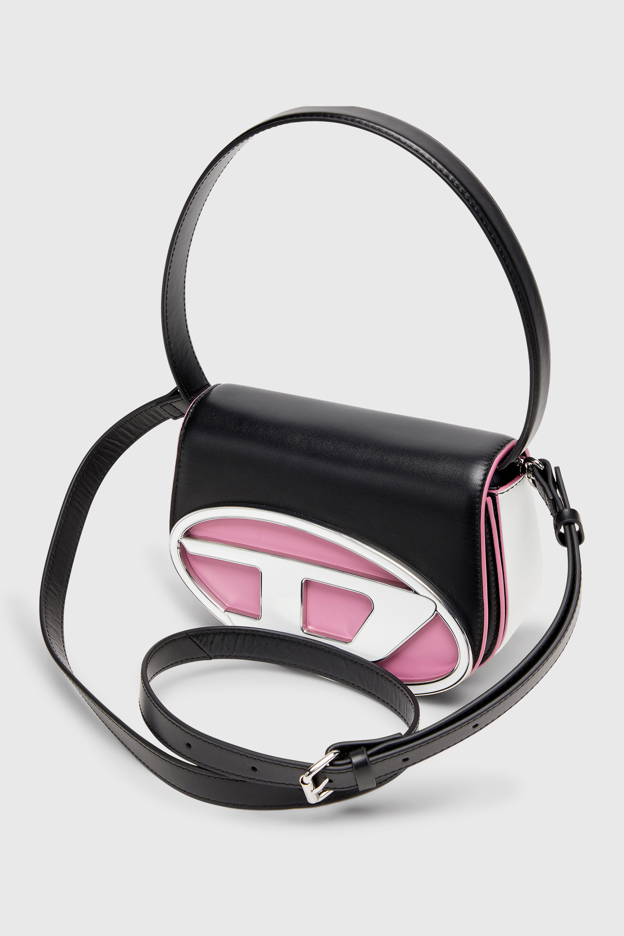 Diesel - 1DR, 1DR - Iconica borsa a spalla in nappa Donna in Multicolor - 5