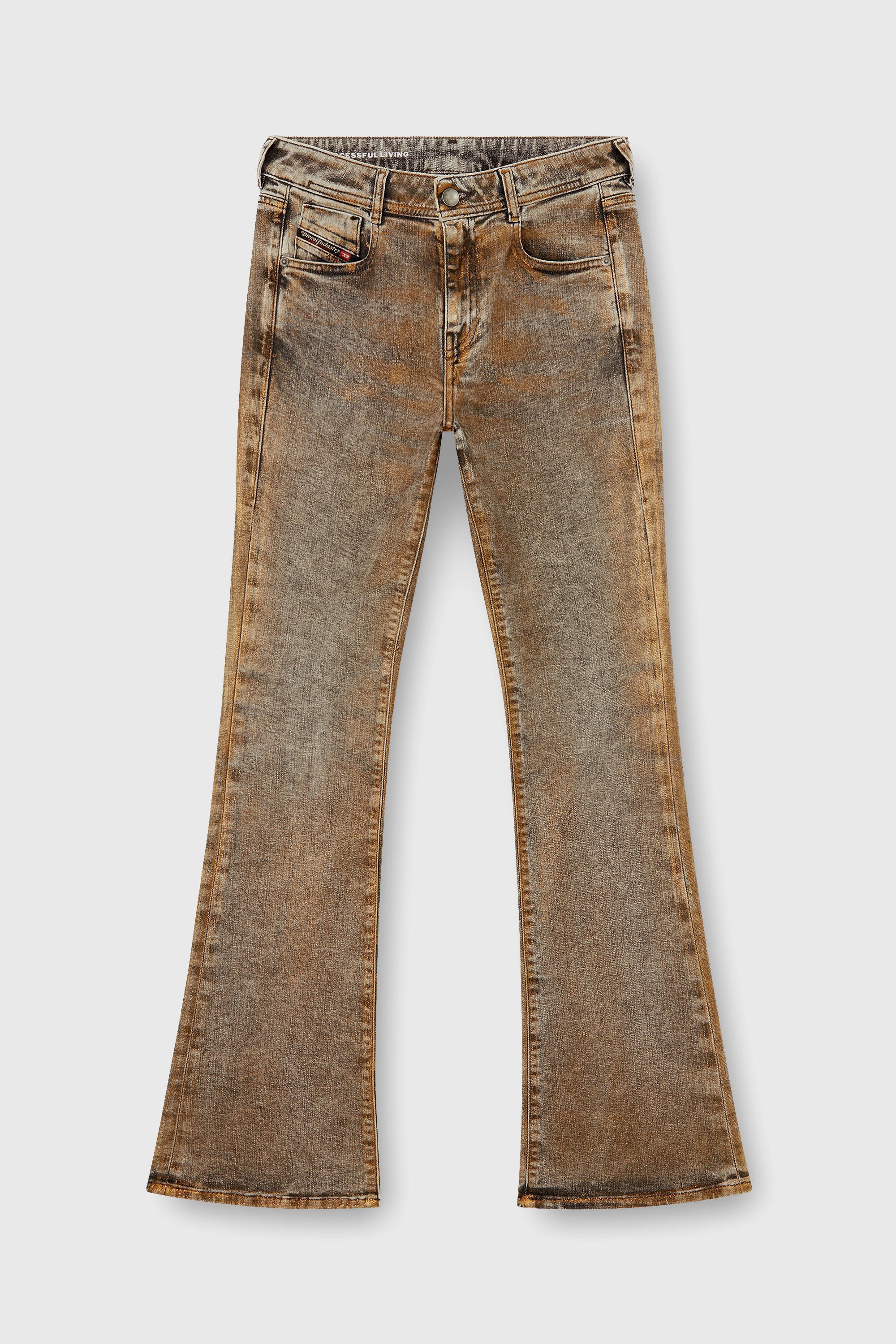 Diesel - Bootcut Jeans 1969 D-Ebbey 09Q38 Femme, Marron - Image 2