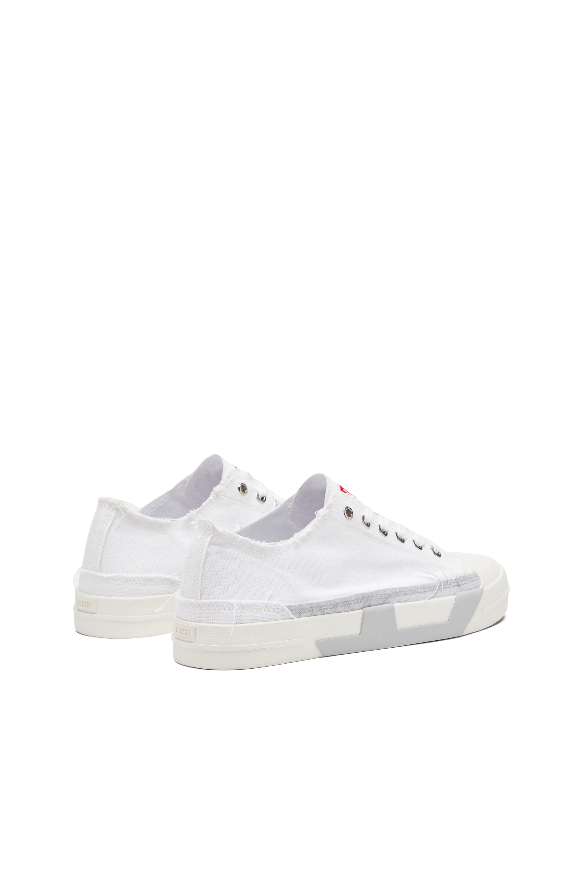 Diesel - S-D-VERSE LOW W, S-D-Verse-Baskets en toile effilochée Femme in Polychrome - 3