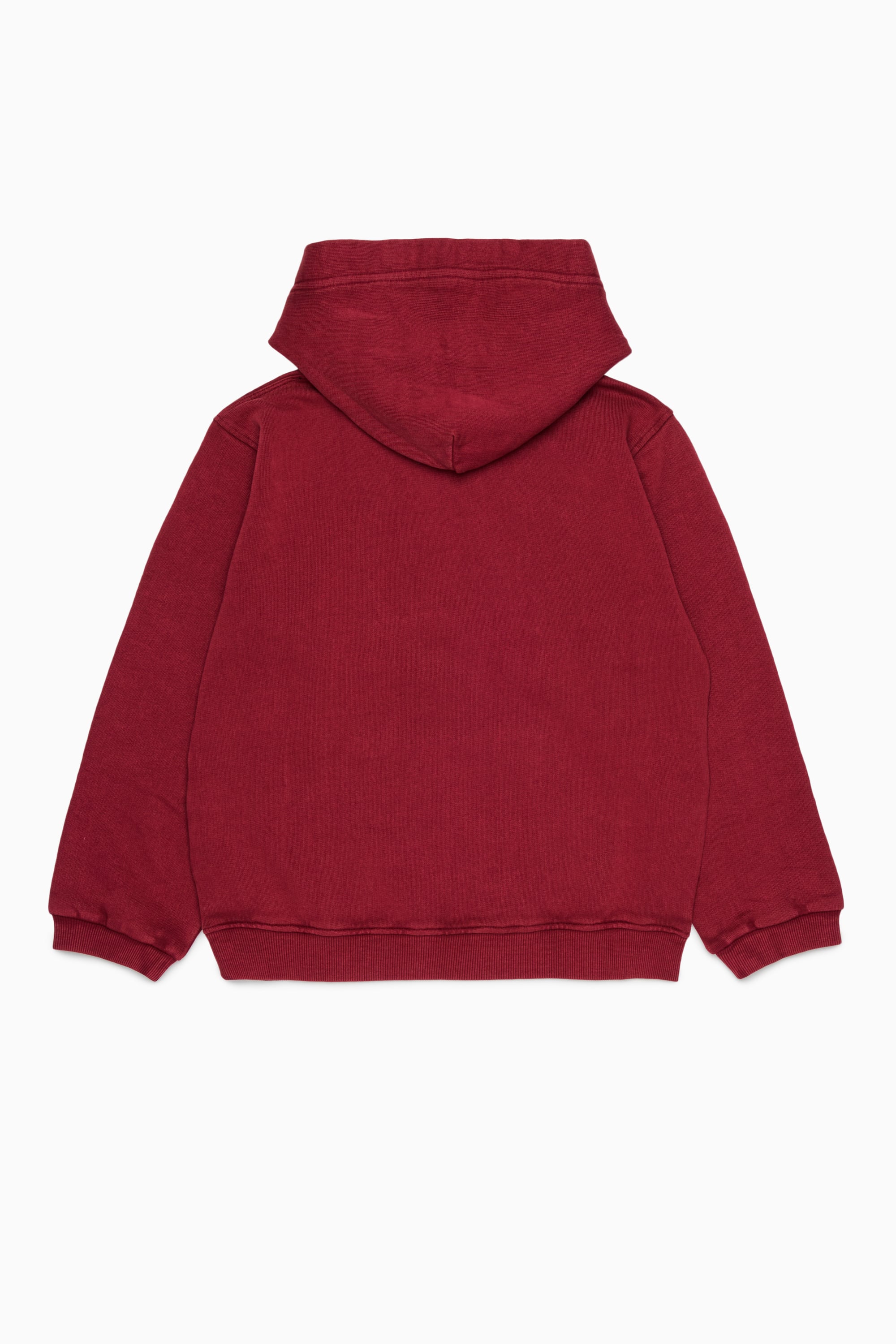 Diesel - STISEL OVER, Herren Hoodie mit Maxi-Logo-Print in Rot - 2