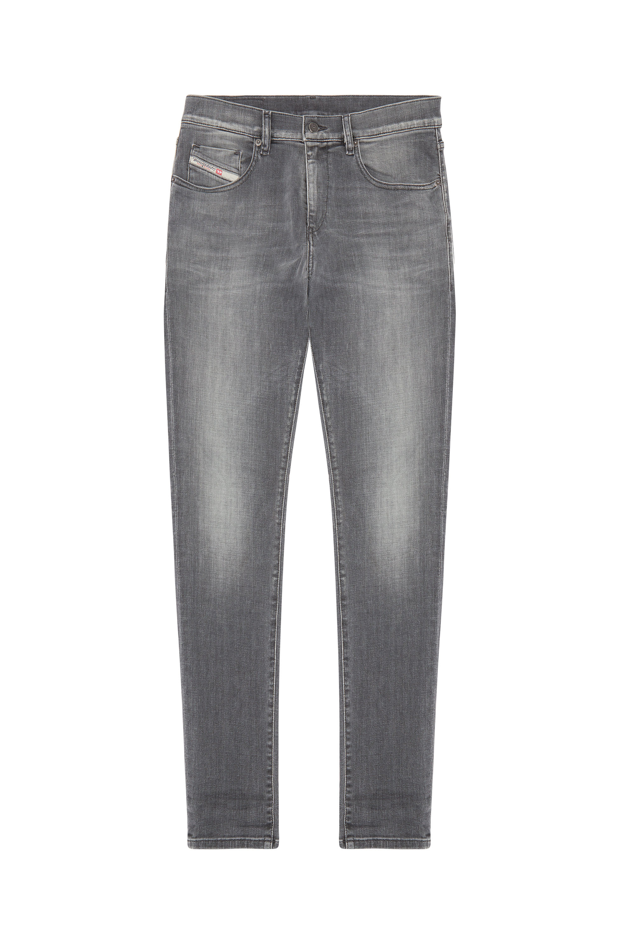 Diesel - Slim Jeans 2019 D-Strukt 09F91, Grigio - Image 5