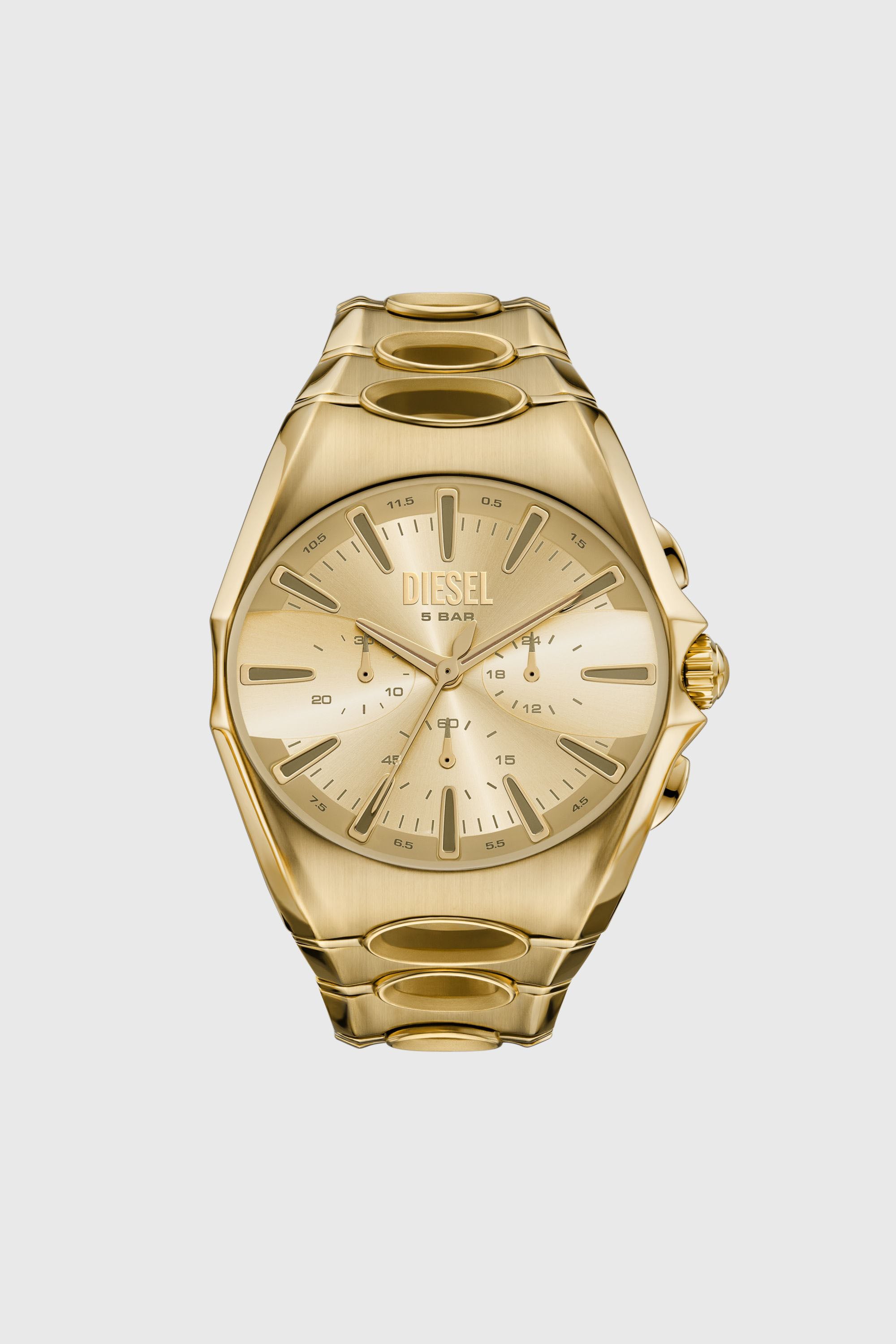 Diesel - DZ4695 WATCH, Orologio D-Curve in acciaio inossidabile oro Uomo in Oro - 1