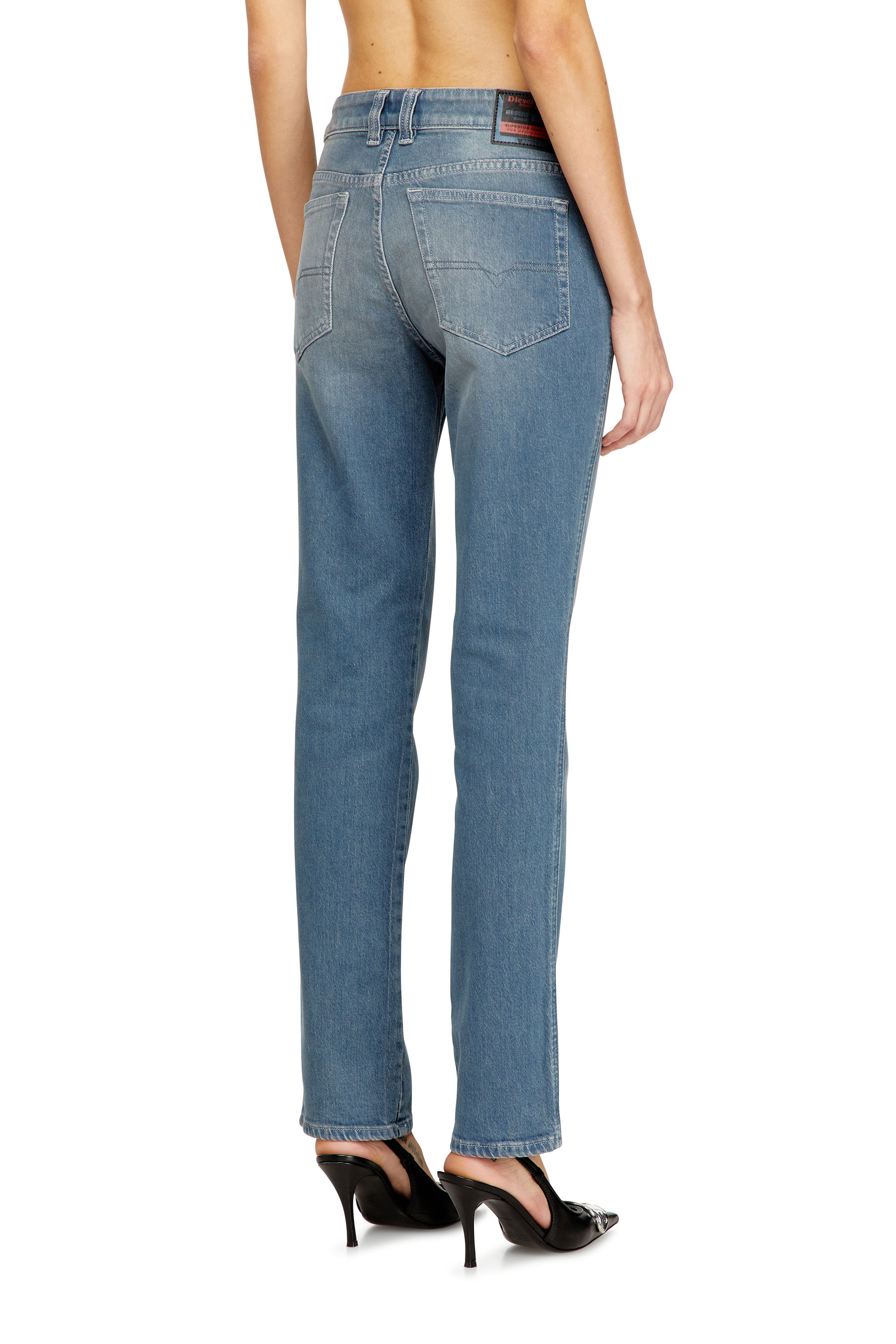 Diesel - Slim Jeans 1992 D-Jiann 09N75 Femme, Bleu moyen - Image 3