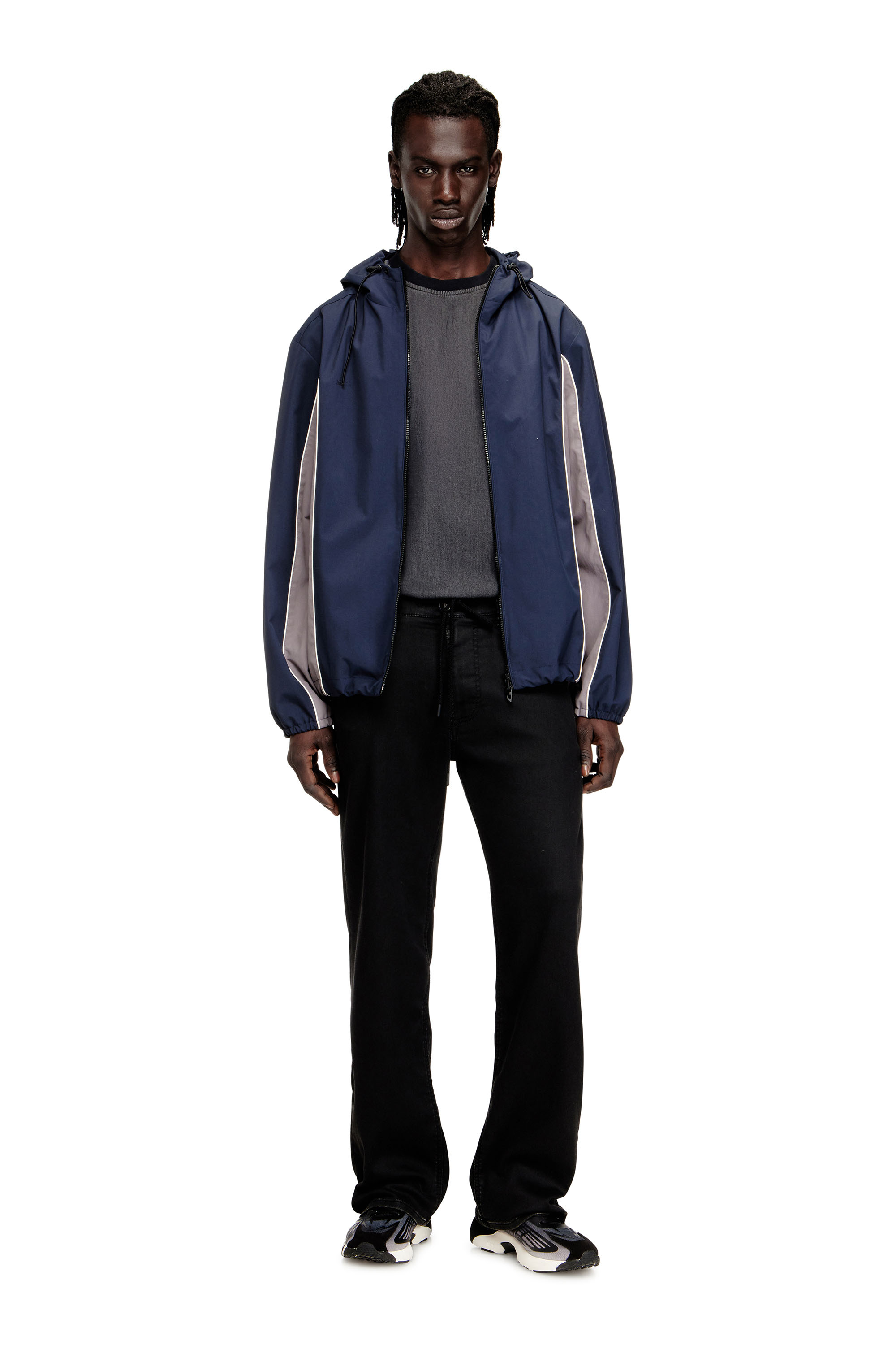 Diesel - Herren Relaxed 2080 D-Reel Joggjeans® 09N90, Schwarz/Dunkelgrau - 2