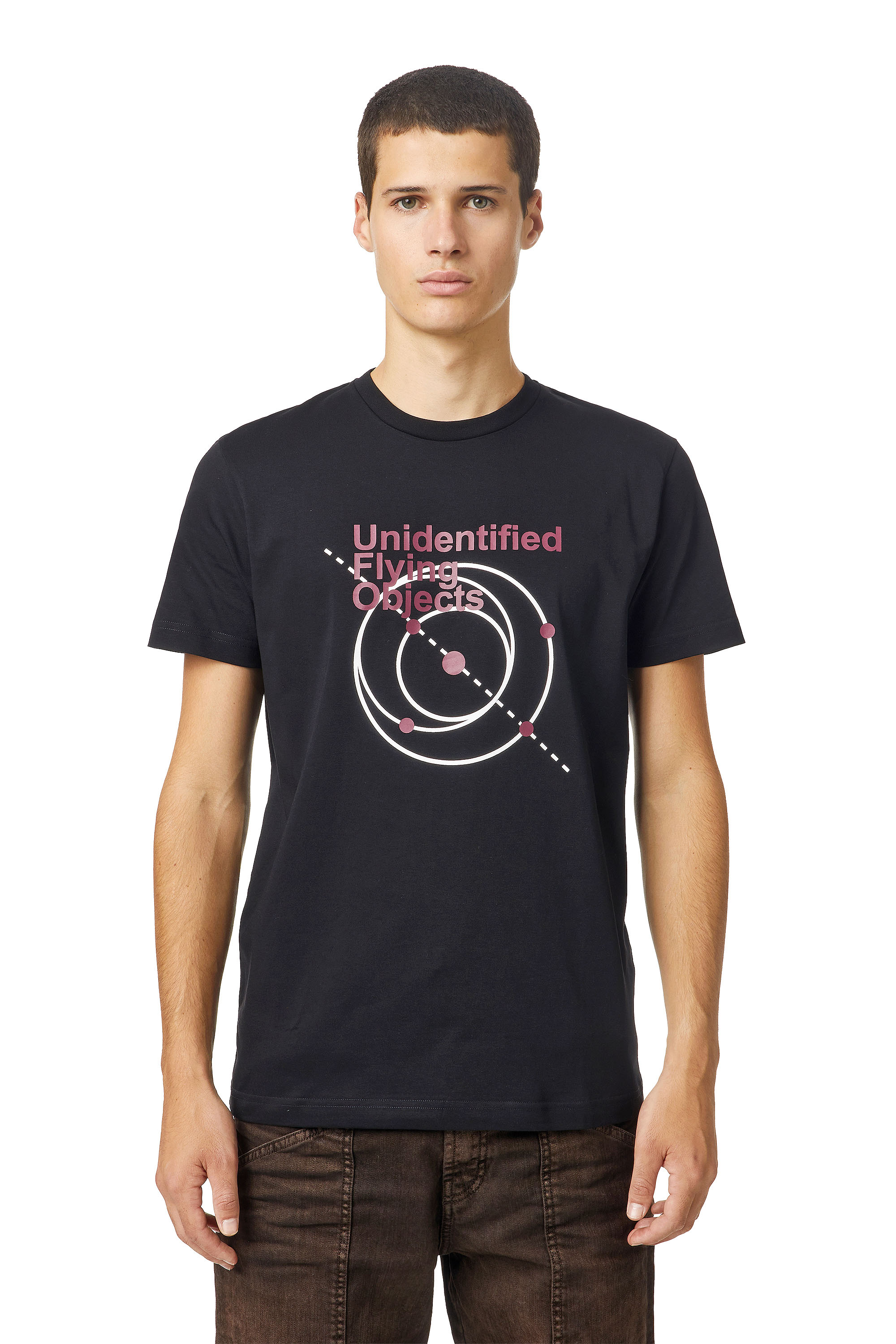 T-DIEGOS-B15, Schwarz - T-Shirts