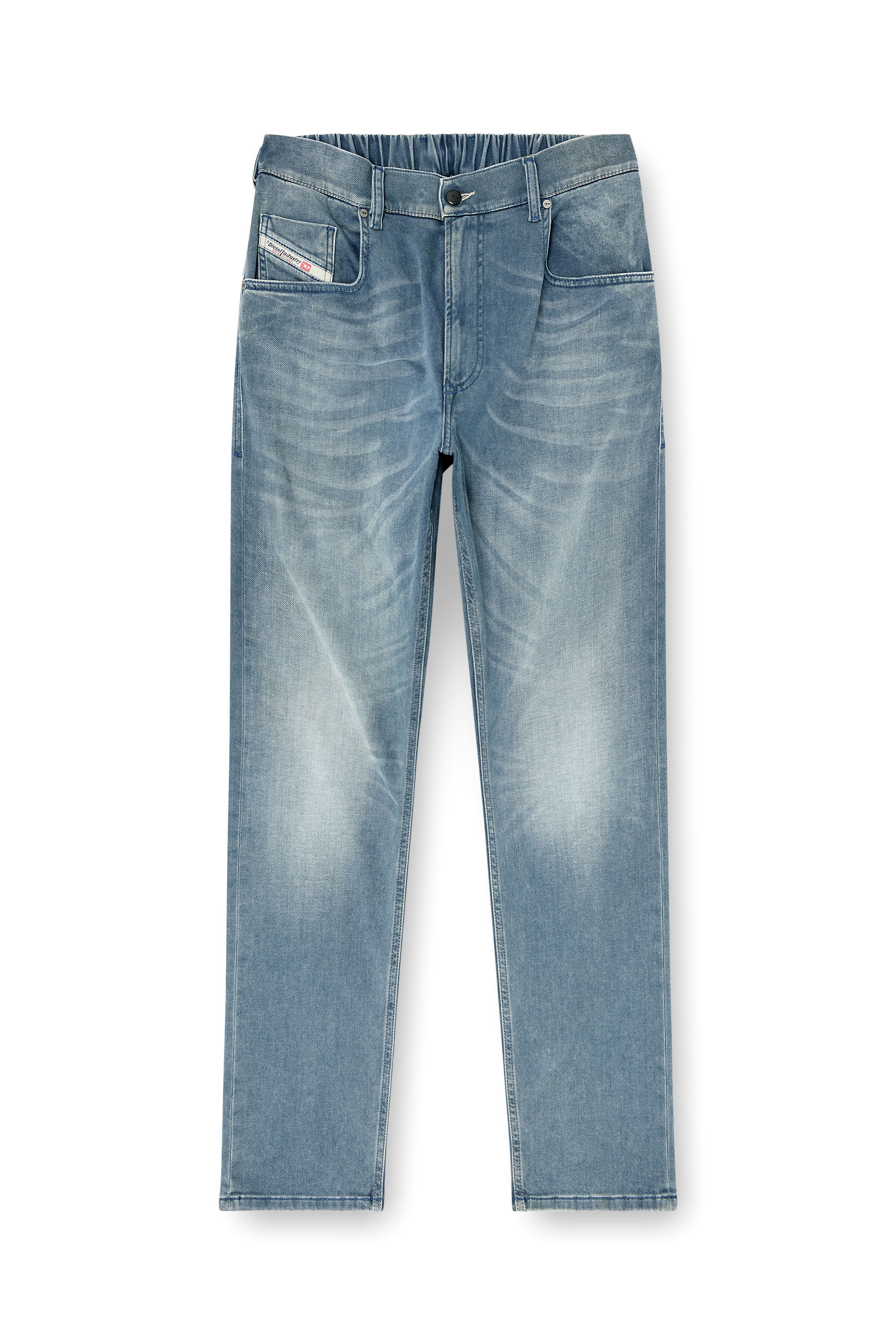 Diesel - Regular 2032 D-Krooley-BW Joggjeans&reg; 09P91 Homme, Bleu Clair - Image 3