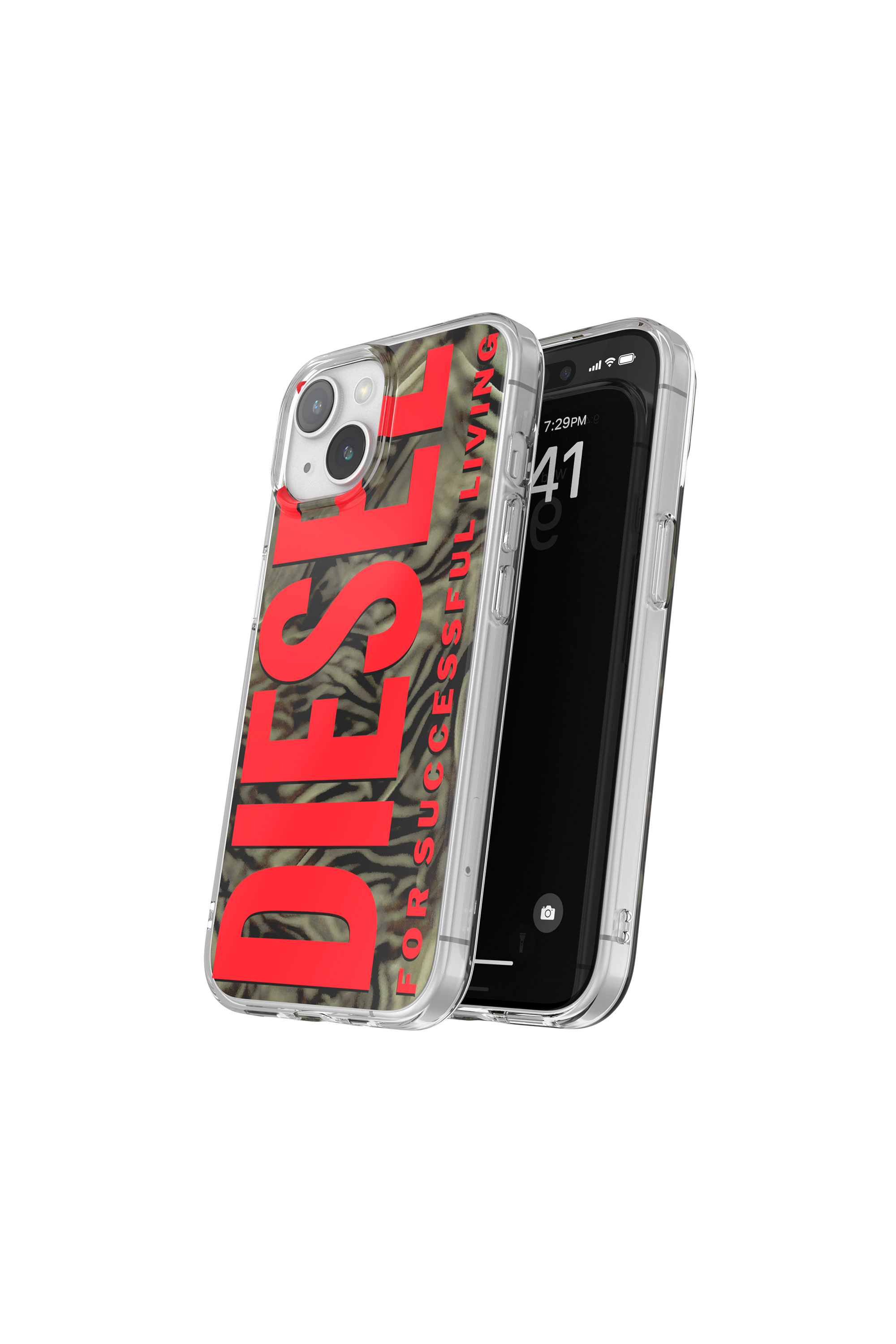 Diesel - 60047 AOP CASE, Unisex Cover camou per iP 15 in Multicolor - Image 3