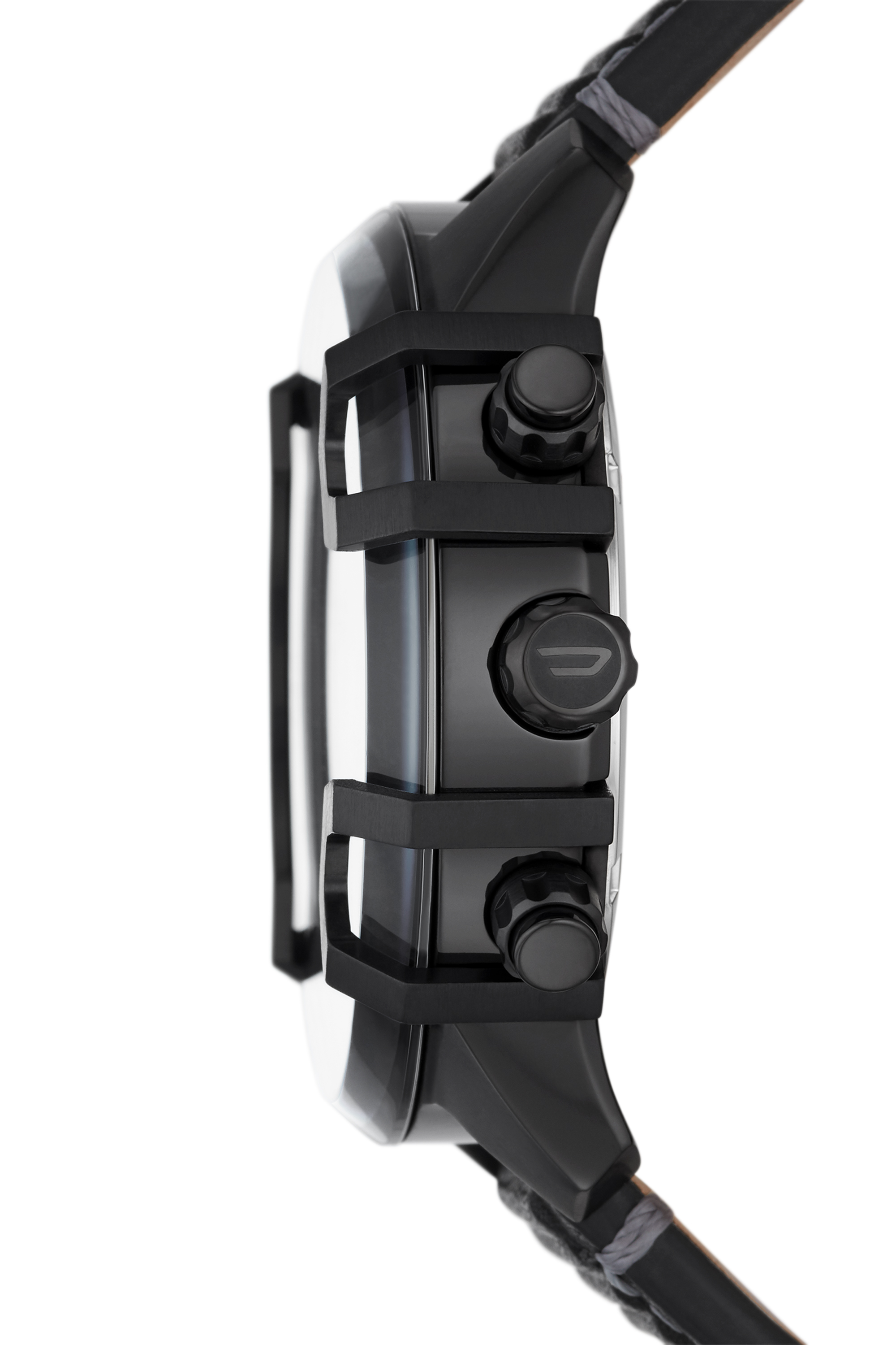 Diesel - DZ4576, Orologio Griffed con cinturino in pelle Uomo in Nero - 3