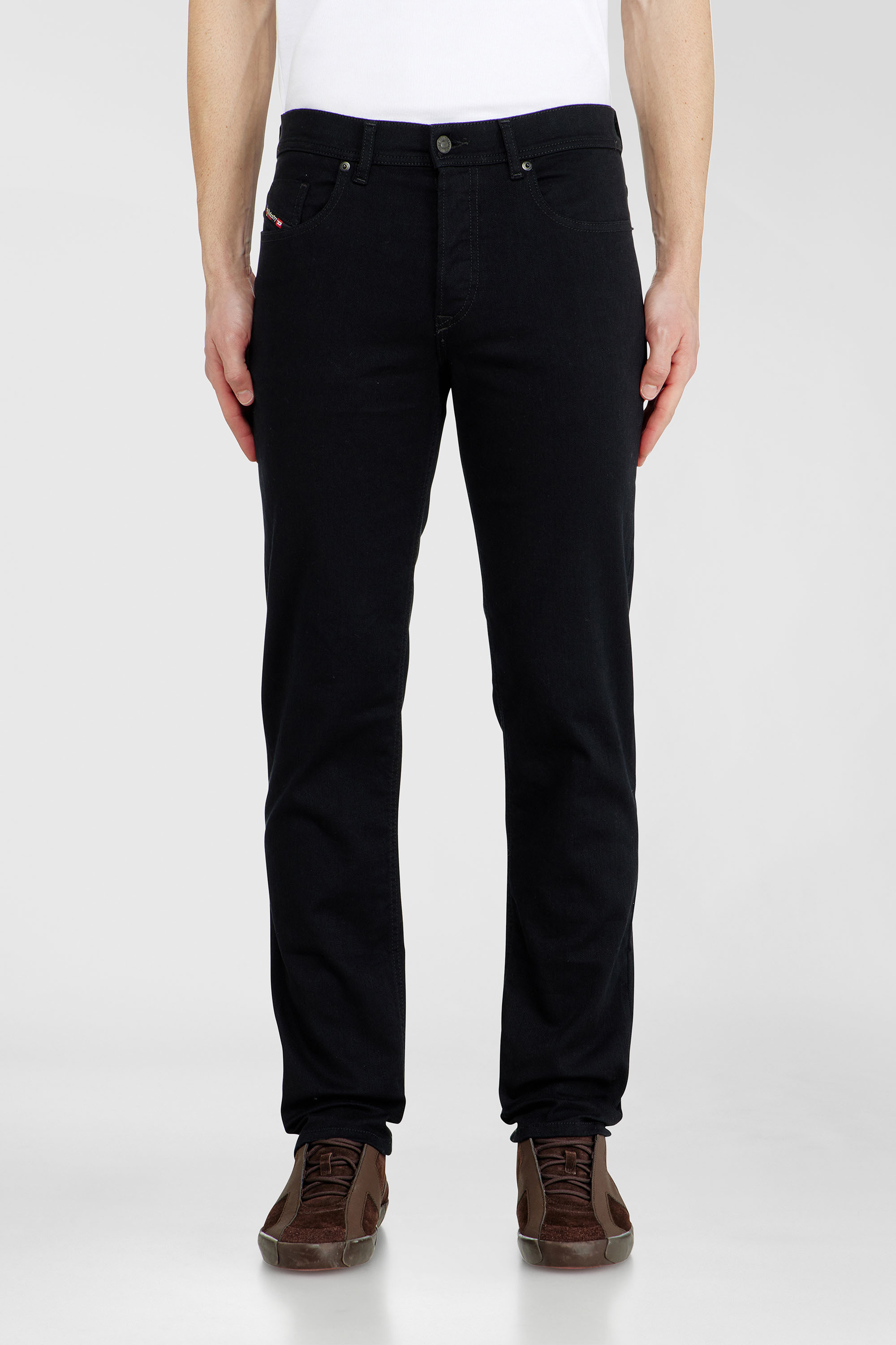 Diesel - Herren Regular Jeans 1985 Larkee 0688H, Schwarz/Dunkelgrau - 1