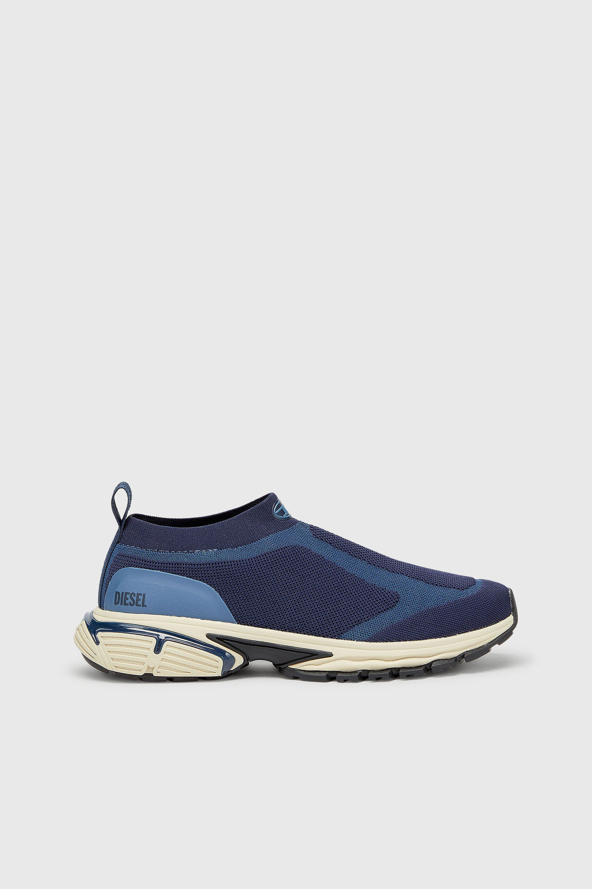 Diesel - S-PRO-V-DENSE-SOCKS, Man's Pro-V-Dense-Slip-on knit sock sneakers in Blue - 1
