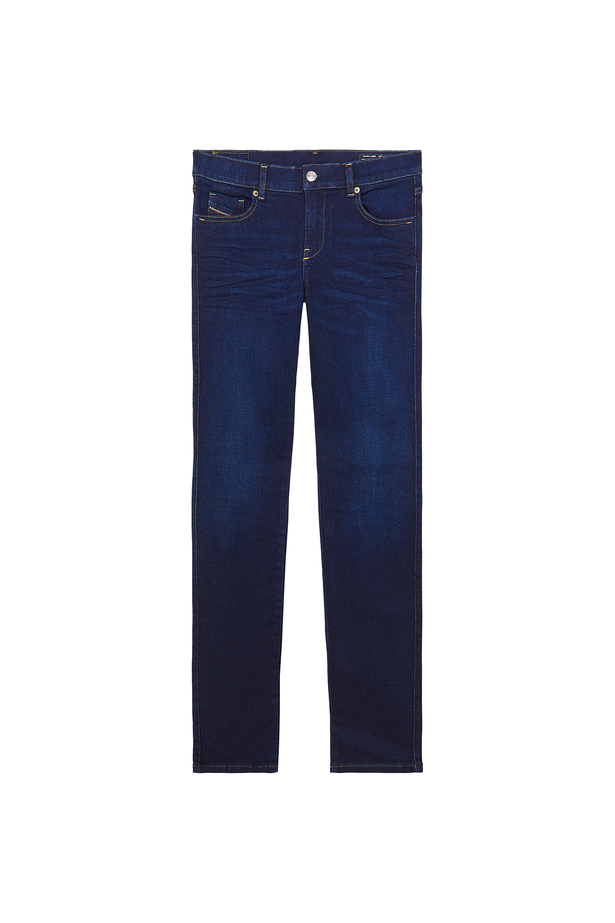 Diesel - Sandy 0095Y Straight Jeans, Bleu Foncé - Image 7