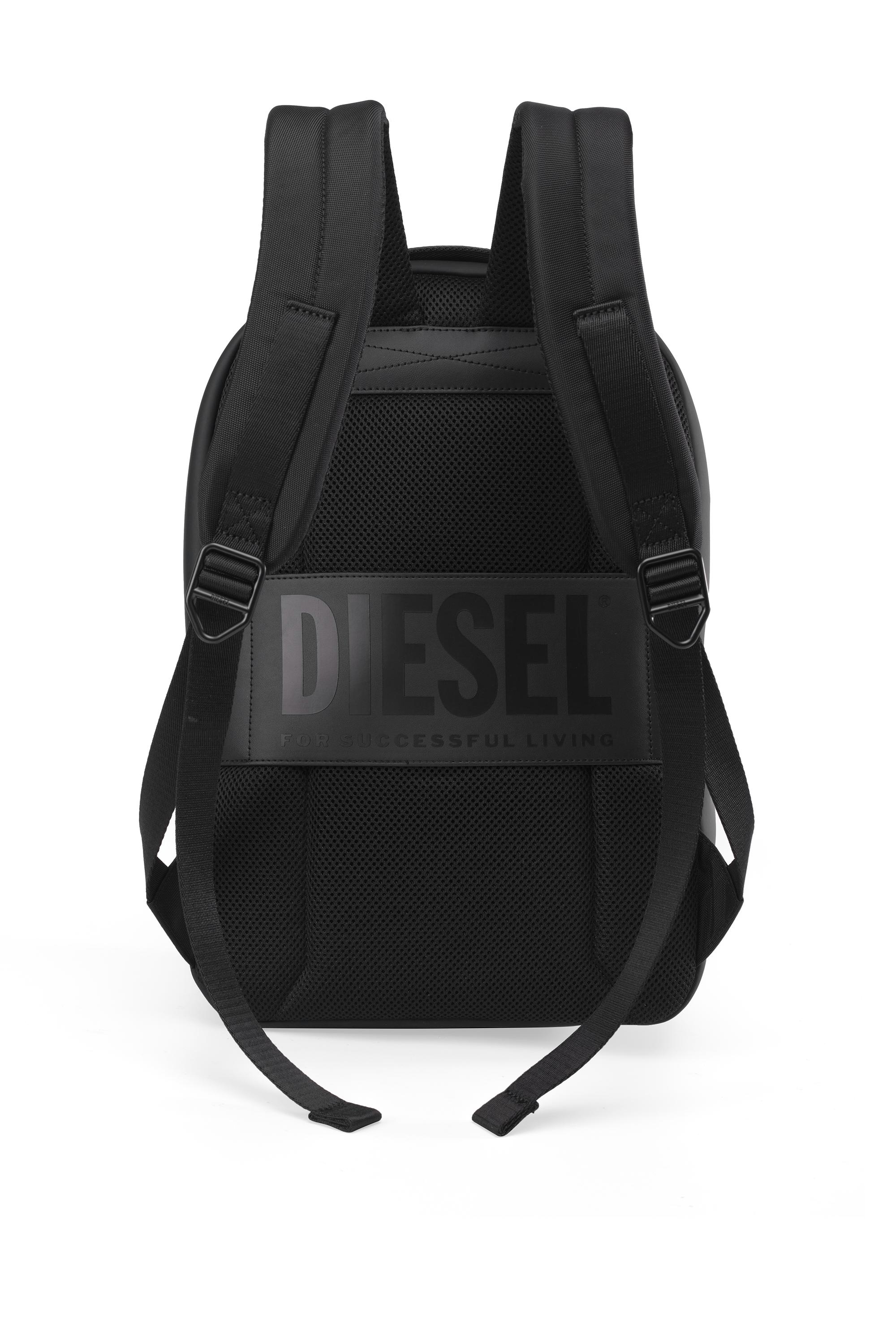 Diesel - DIESEL ALUMINUM BACKPACK DSB003, Unisex Funktionaler Business-Rucksack in Schwarz - 2