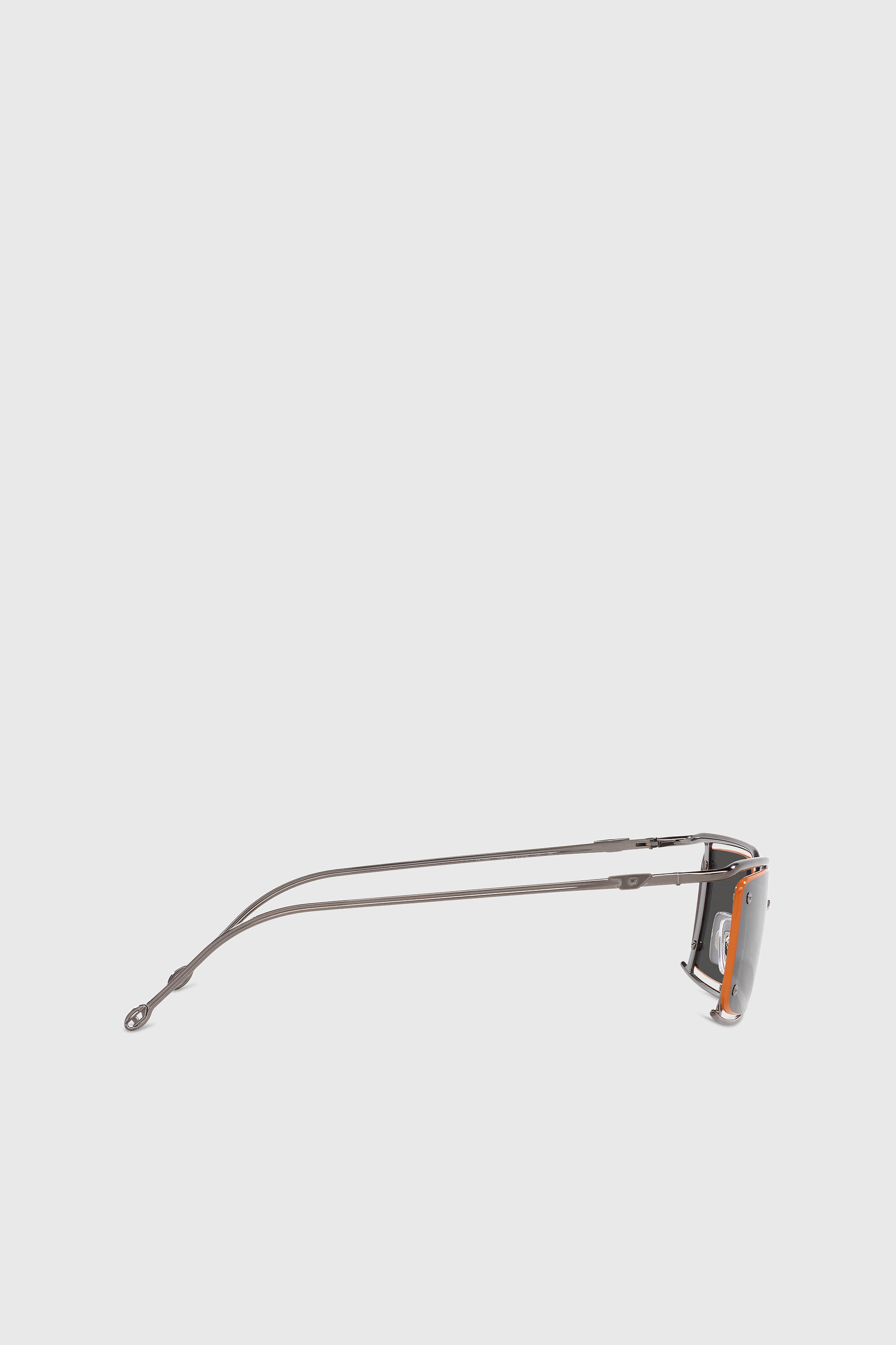 Diesel - 0DL1002, Unisex Rechteckiges Modell Brille in Schwarz - 5